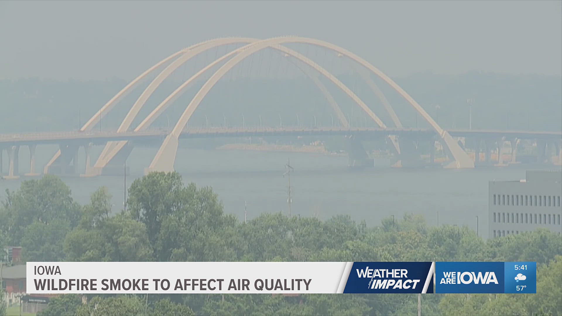 Canadian wildfires: Iowa under air quality warning due to wildfire ...
