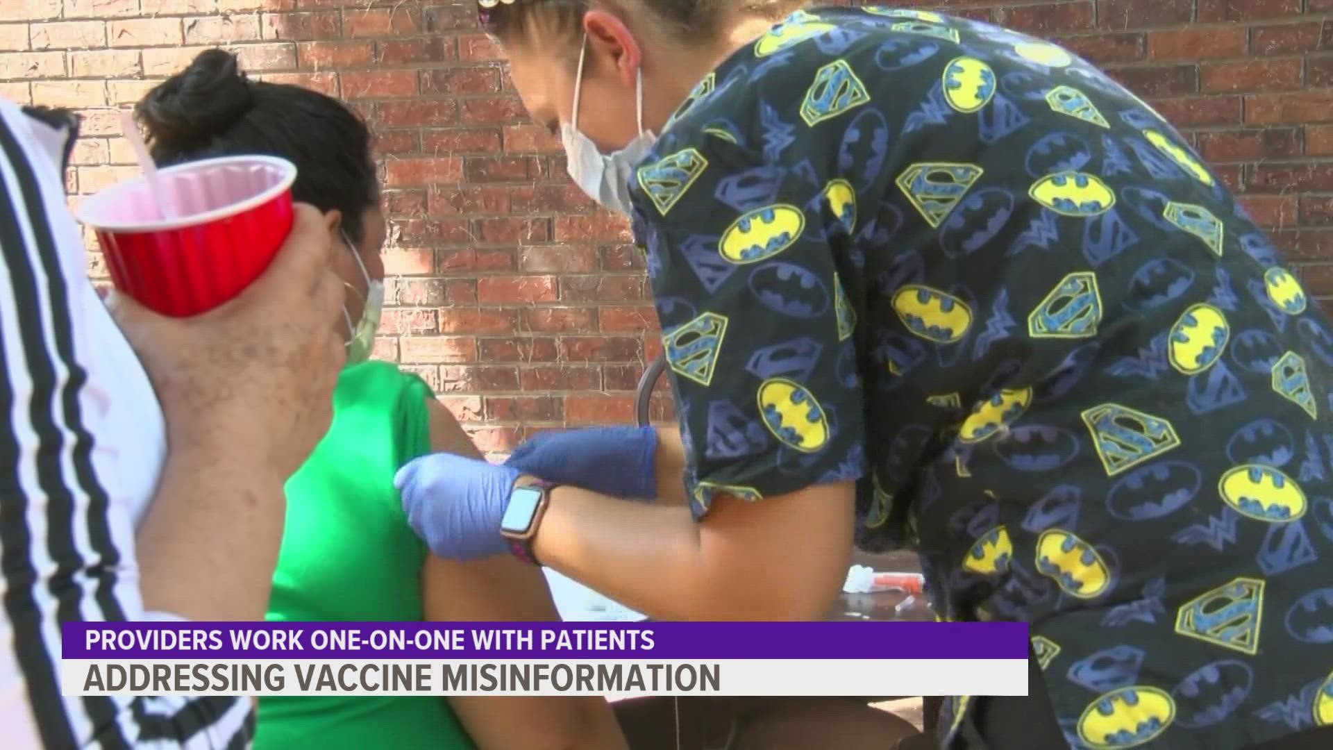 "It's really a societal effort to try to mitigate and respond to this pandemic... It's a lot of people who are affected by each vaccination," Dr. Eric Ash said.