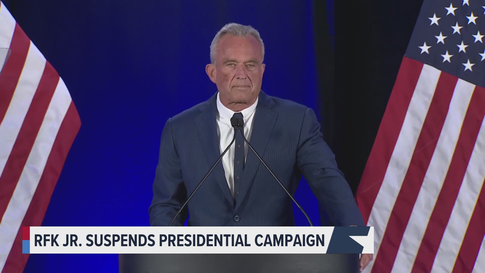 Robert F. Kennedy Jr.’s campaign says in a Pennsylvania court filing Friday that he is endorsing Donald Trump for president.