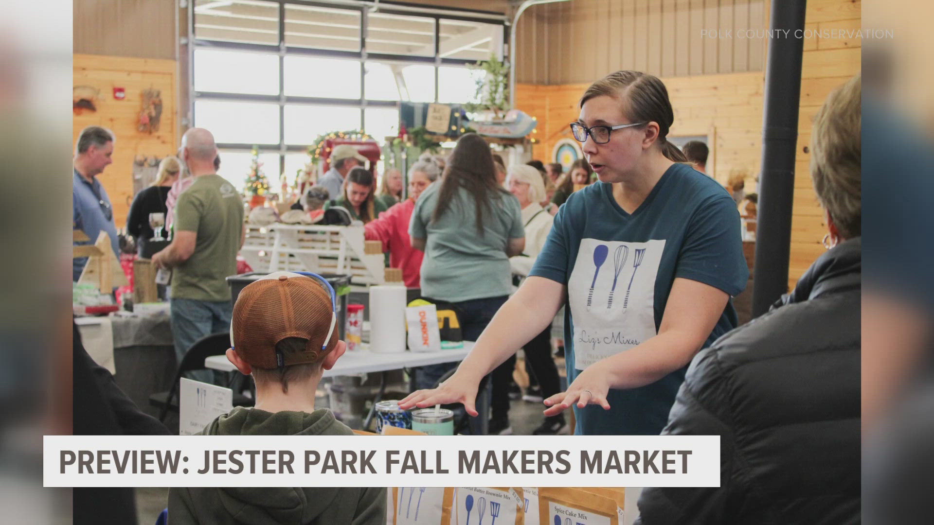 The Fall Makers Market is taking place this Saturday, Nov. 24 from 11 a.m.-4 p.m. Learn more at https://www.jesterparknaturecenter.com/fall-makers-market/