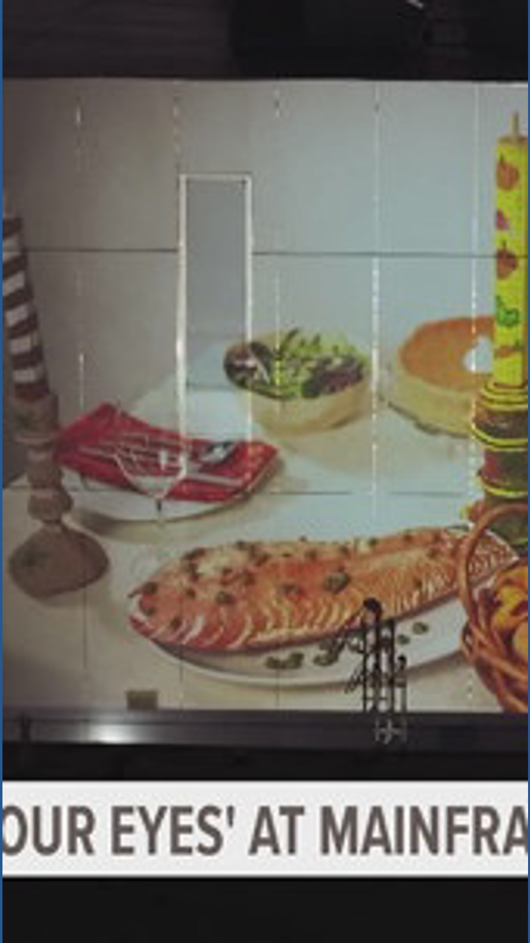 'A Feast for Your Eyes' stop-motion art piece displayed in 2026 ...
