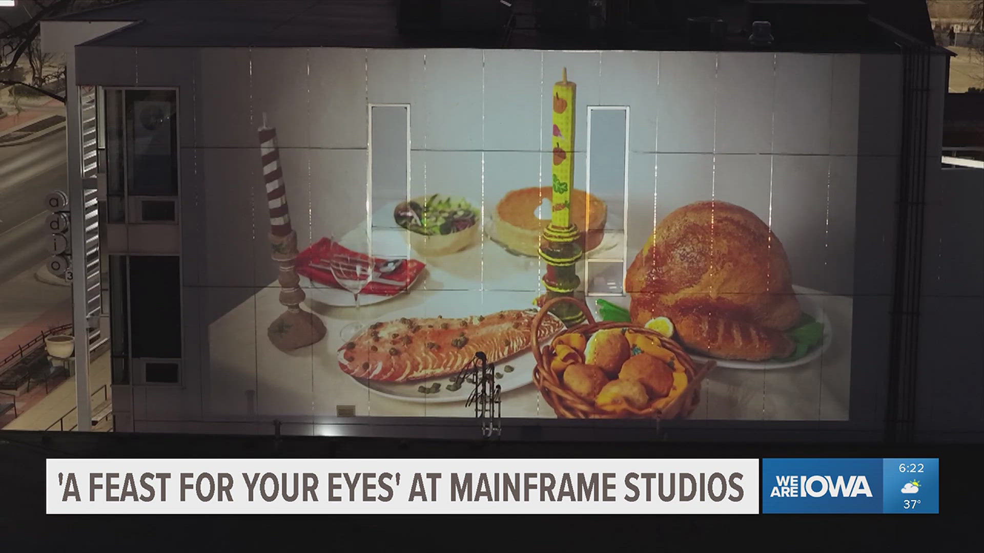 'A Feast for Your Eyes' stop-motion art piece displayed in 2026 ...