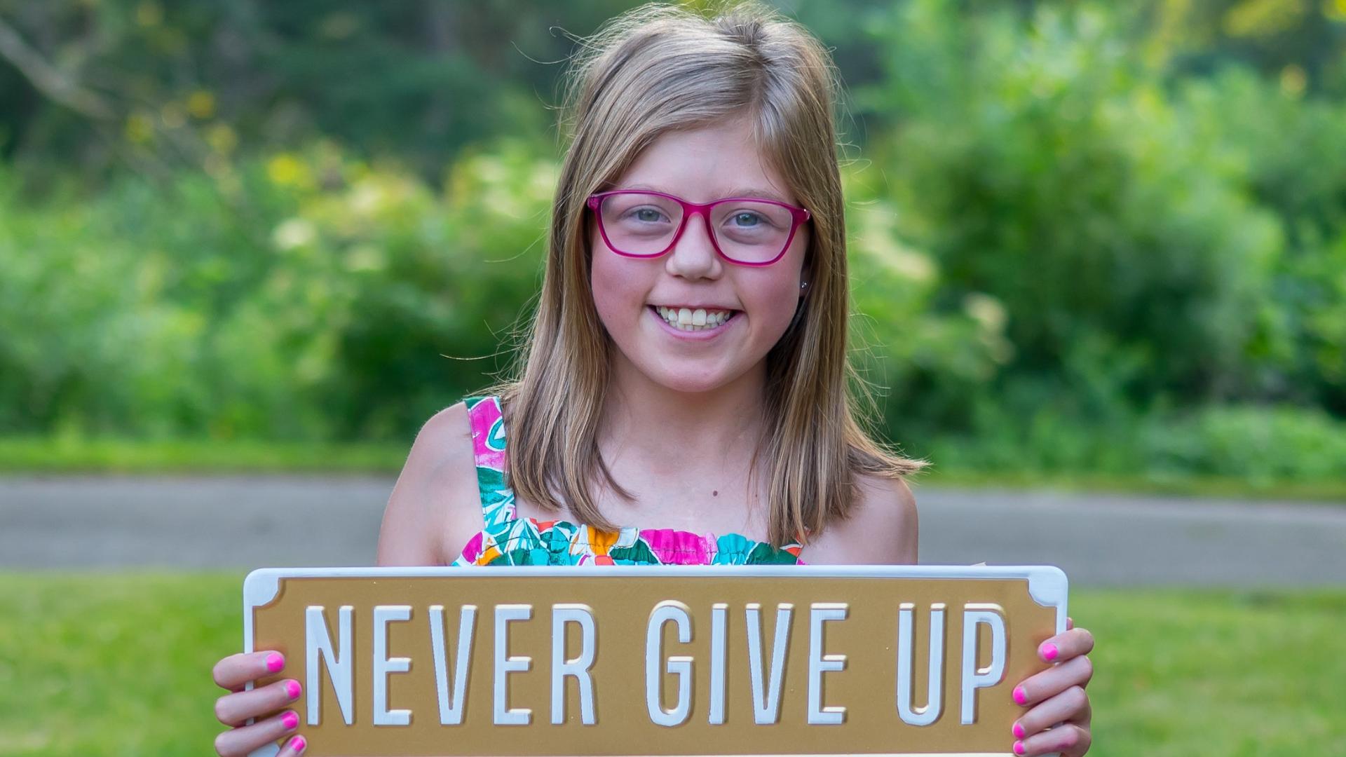 Ava will be returning to school as a seventh grader this fall. She spent 682 days in the hospital.
