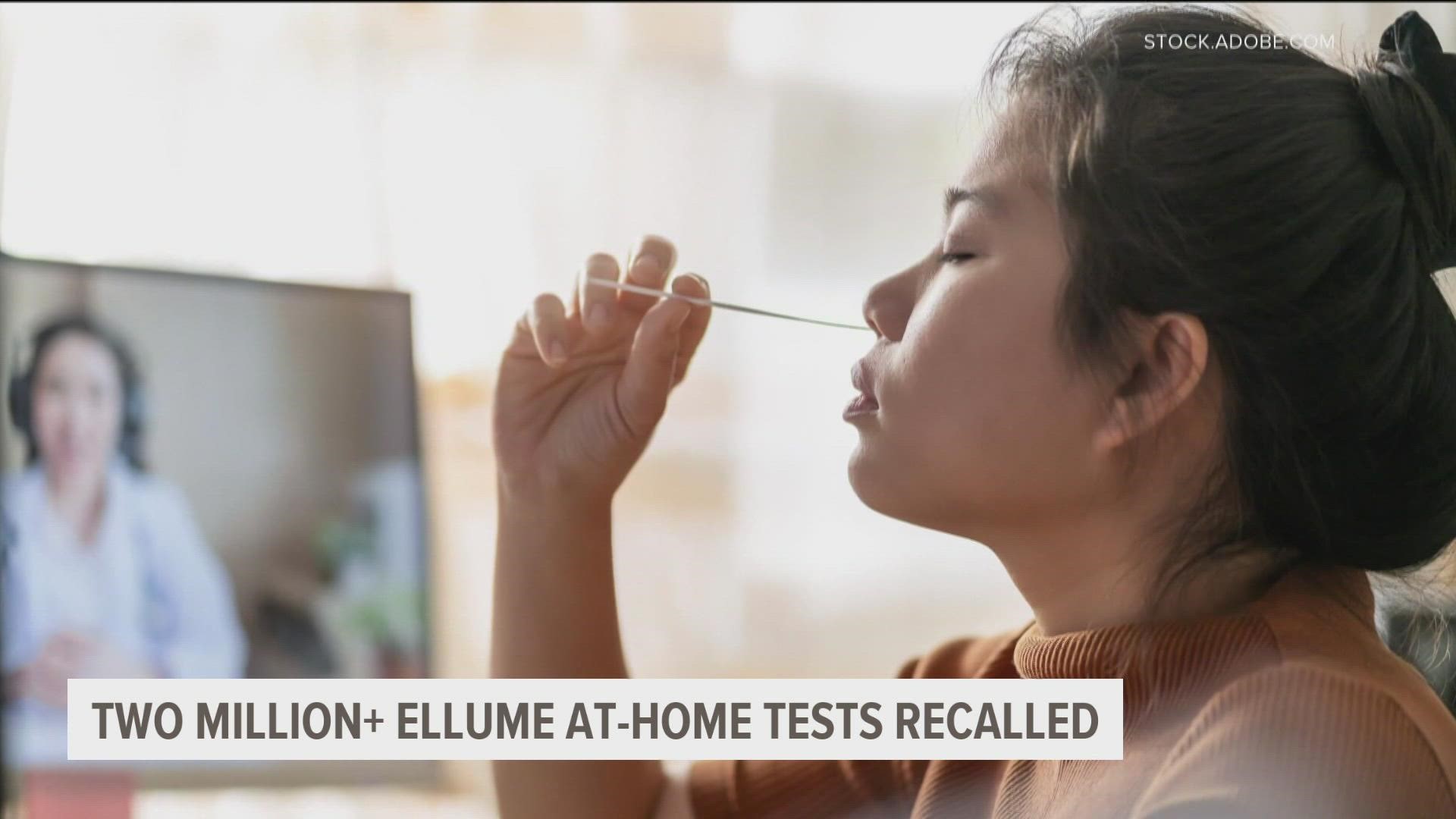 This is the second recall for these tests in as many months.