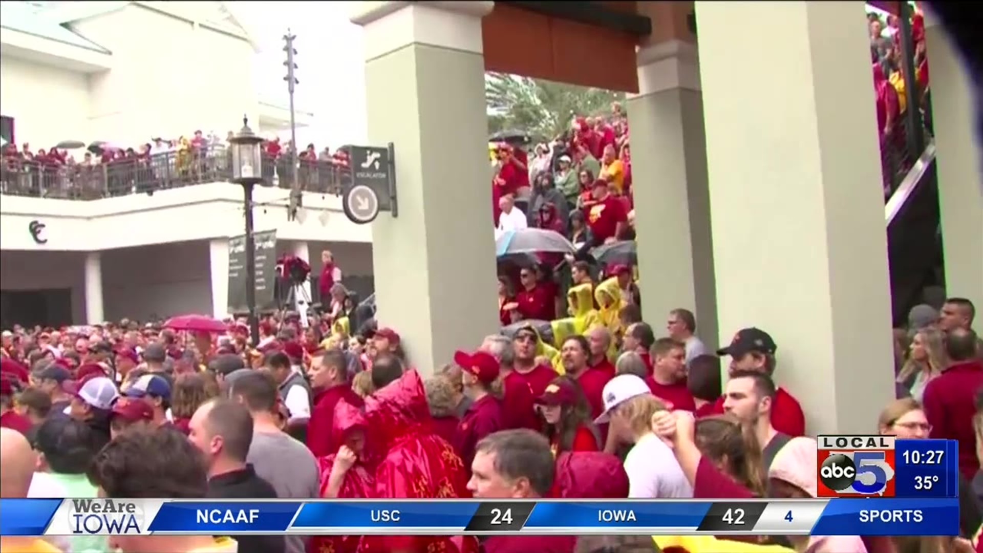 Iowa State fans take over Orlando