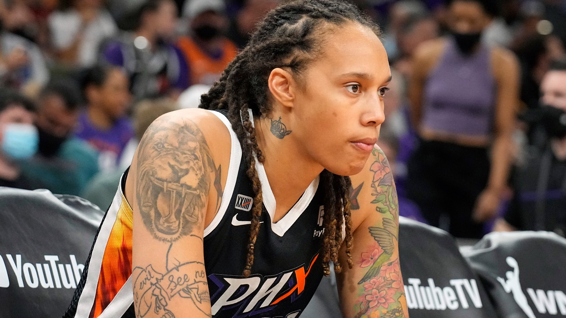 "I’m terrified I might be here forever,” Griner said in a handwritten letter to Biden that she penned from a Russian prison.