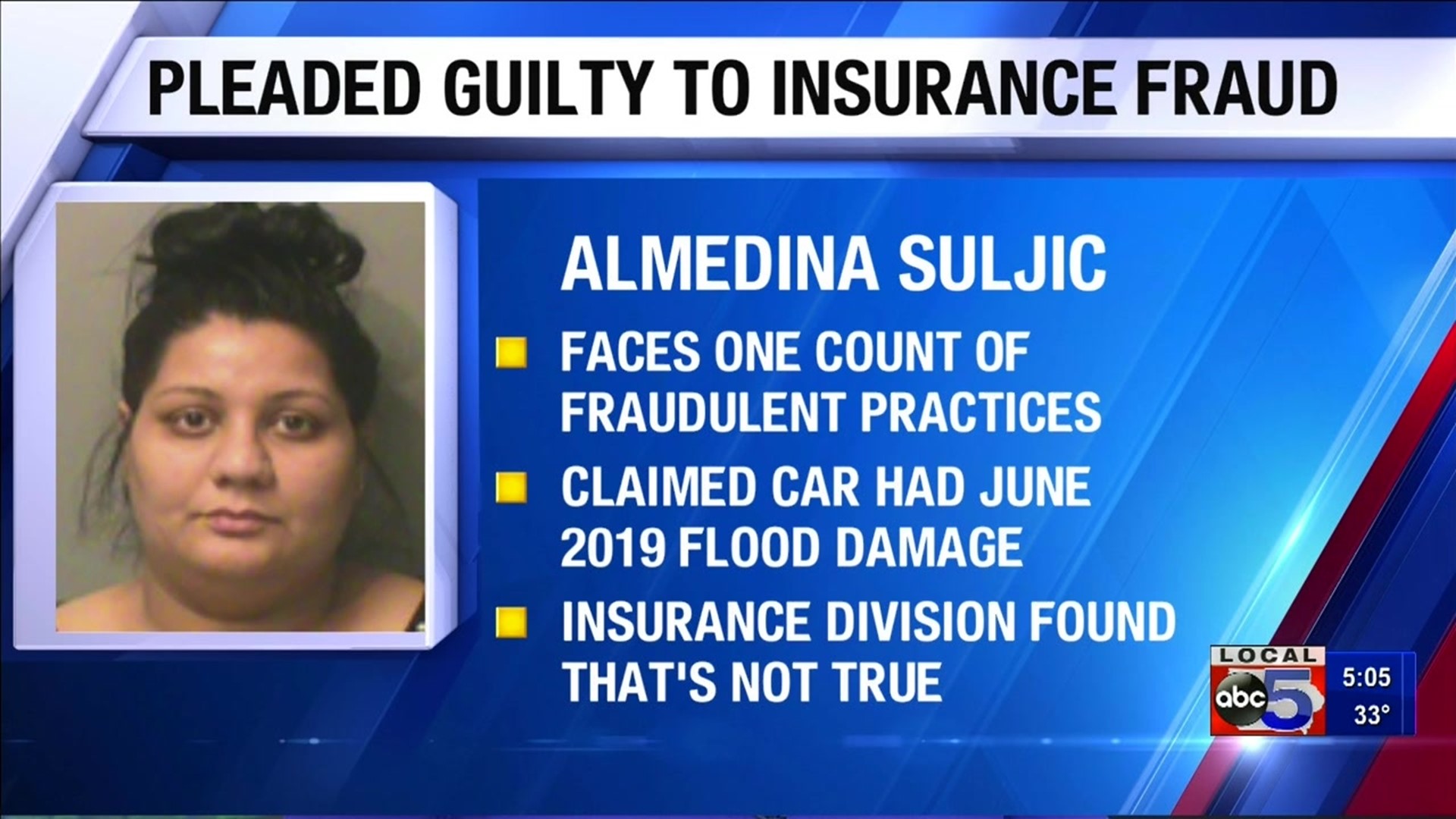 Johnston woman pleads guilty to insurance fraud