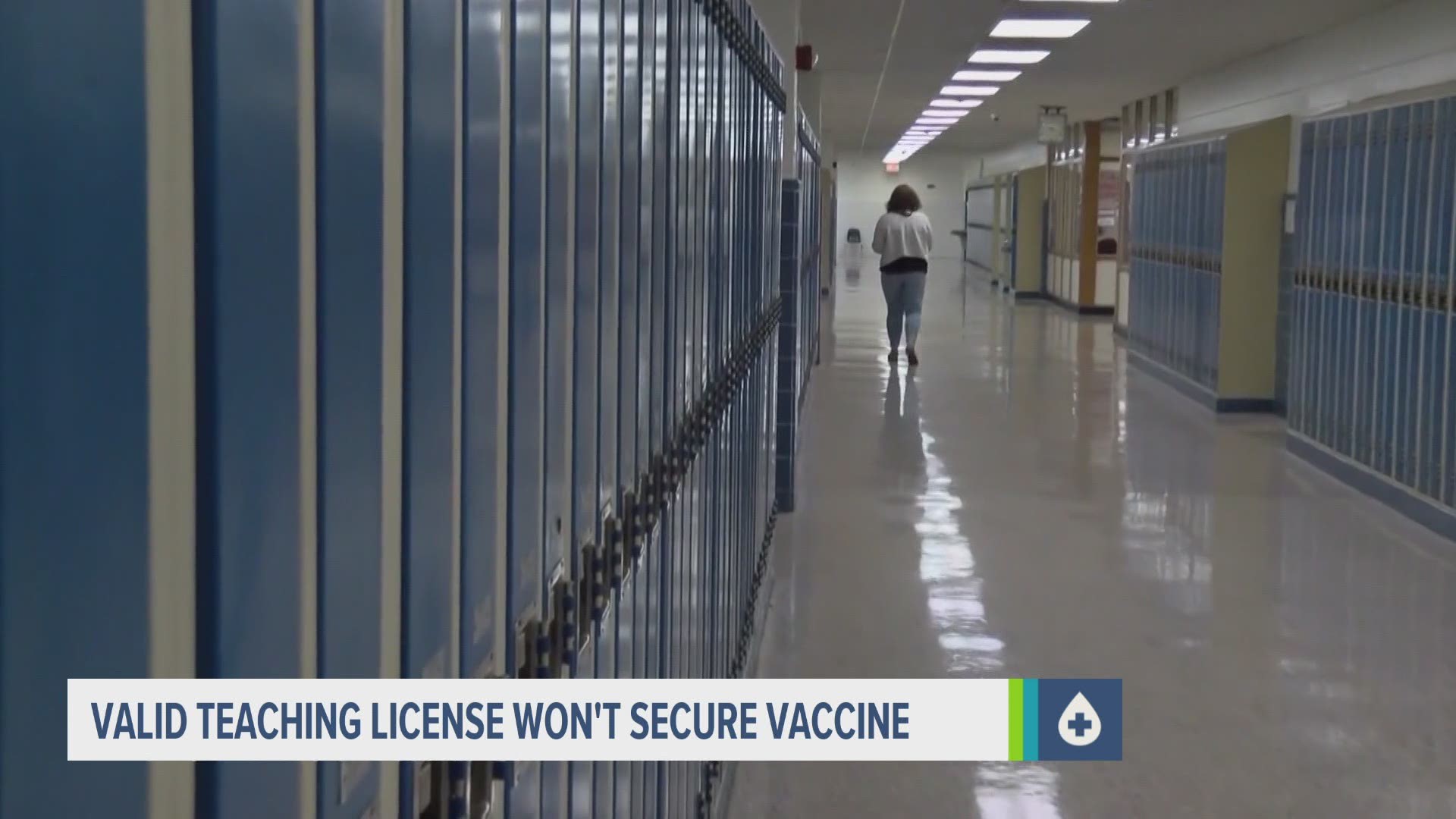 Teachers will need to bring proof of current employment to get vaccinated in Polk County.