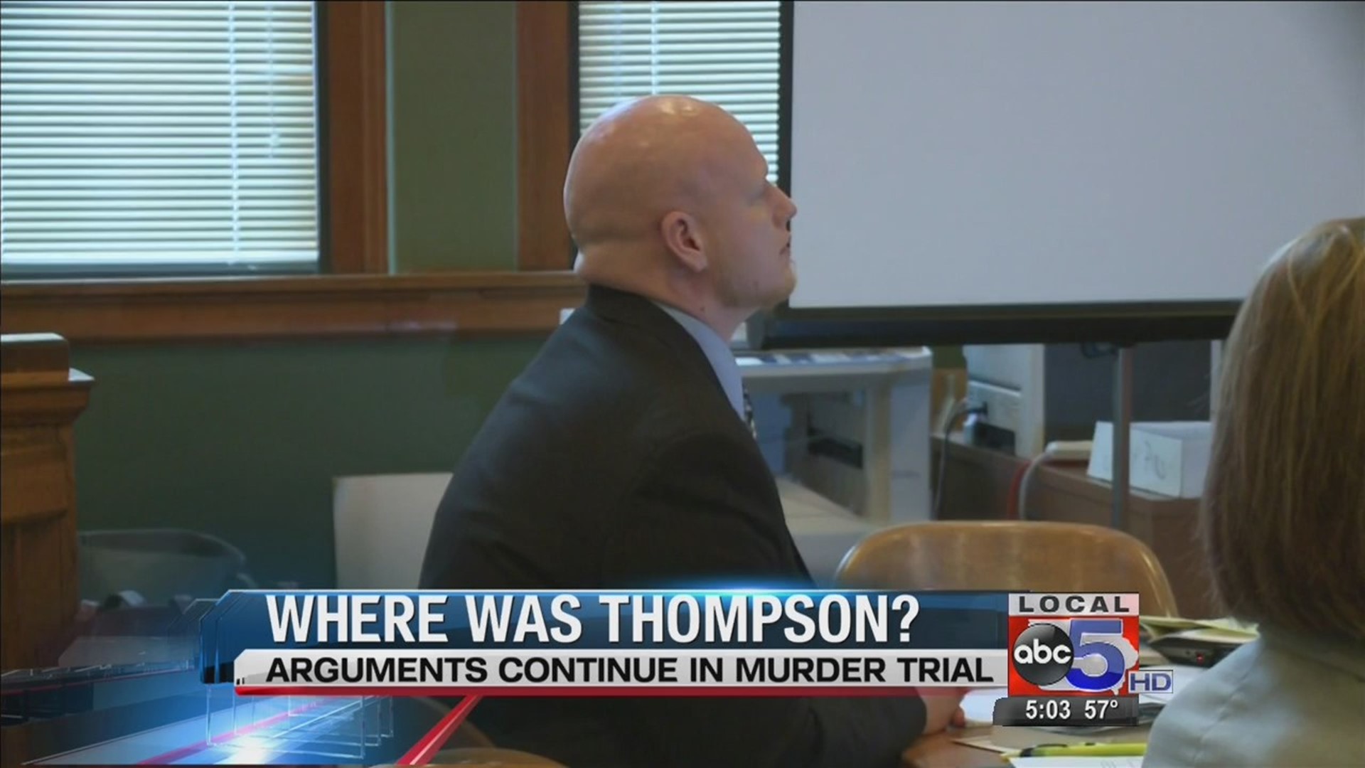 Thompson's stepbrother takes the stand