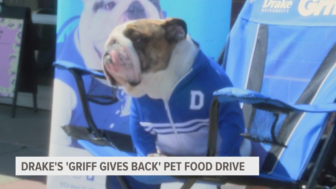 'Griff Gives Back' pet food drive kicks off