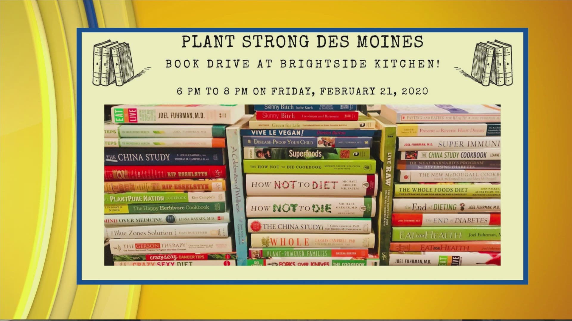 The Plant Strong Lending Library is a great local community resource and has been very popular with Brightside Kitchen's customers