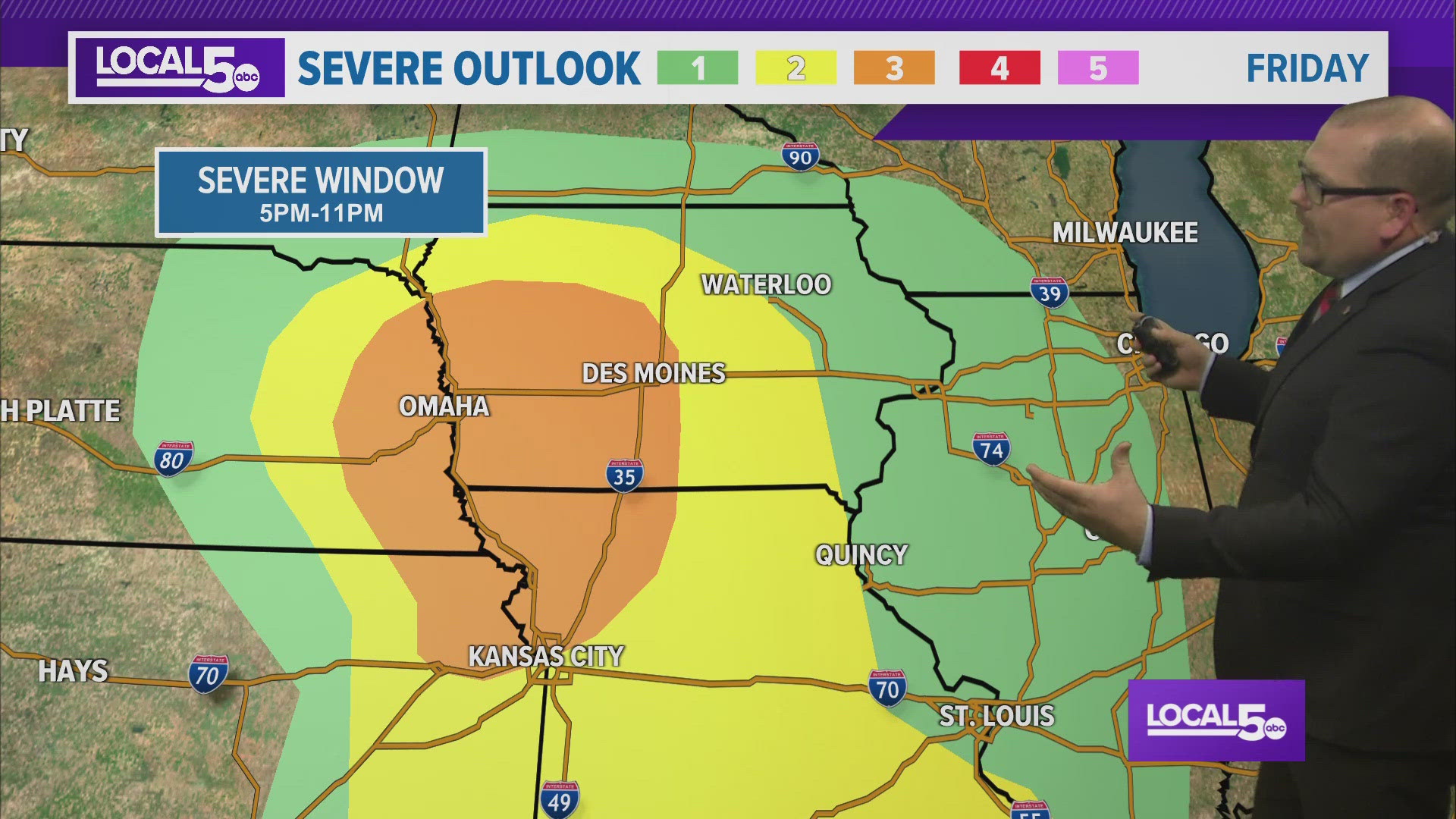 Severe threats Friday evening, this weekend