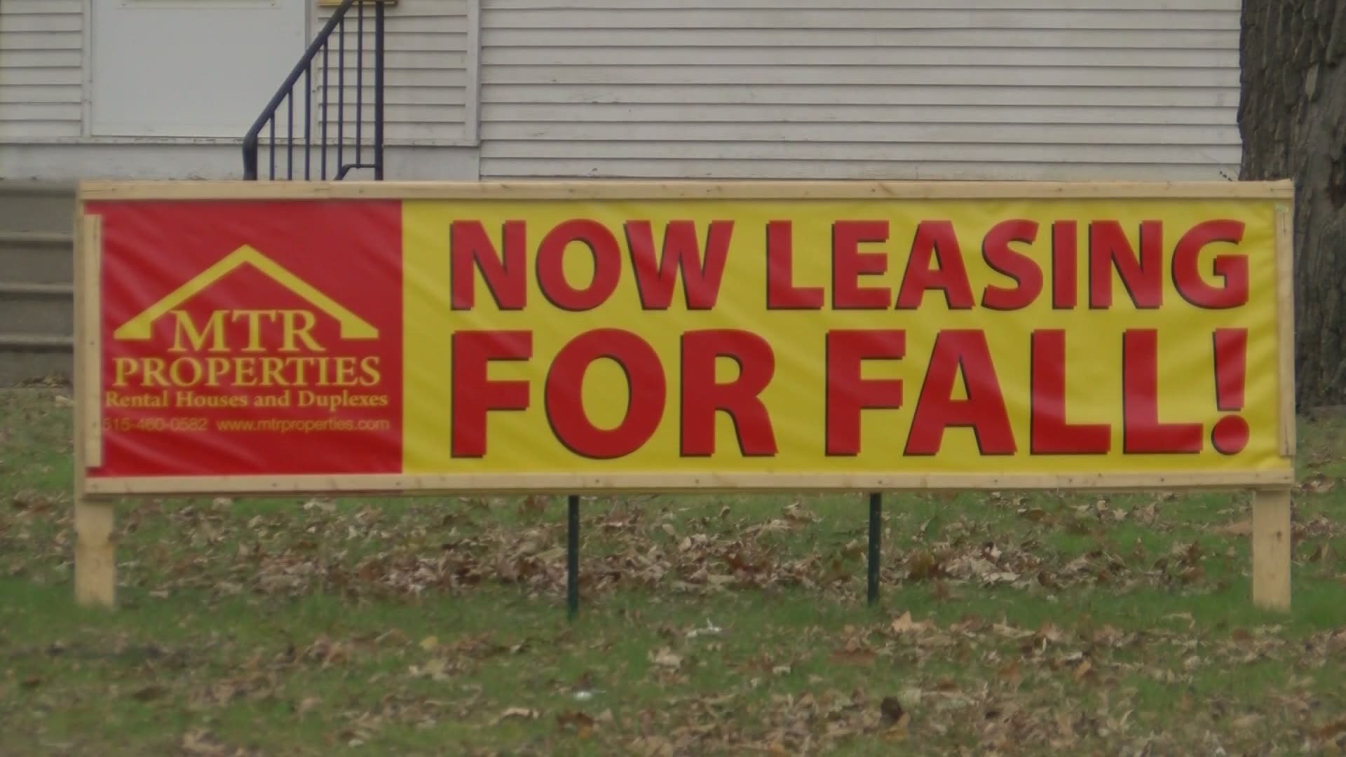 Tens of thousands of Iowans are jobless because of COVID-19, and many of them struggle to pay rent due to their lack of income.