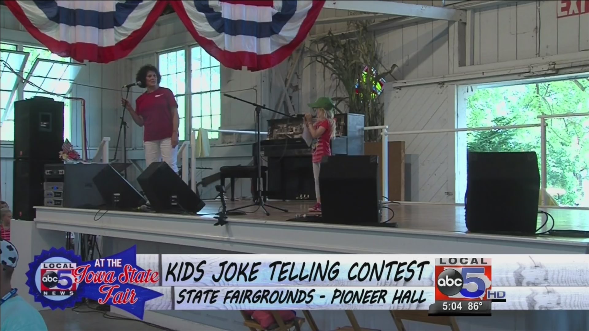 Kids take part in joke-telling contest at Iowa State Fair