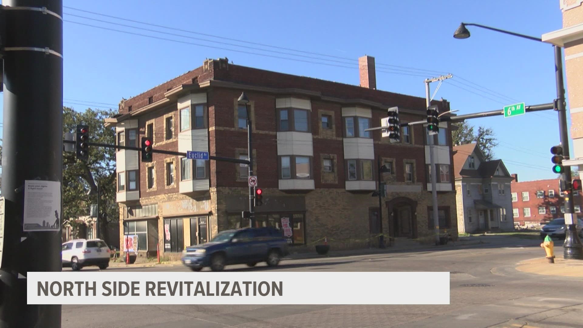 The north side of Des Moines is undergoing some changes, and according to two residents in the area, it's for the better. This includes restoring some buildings.
