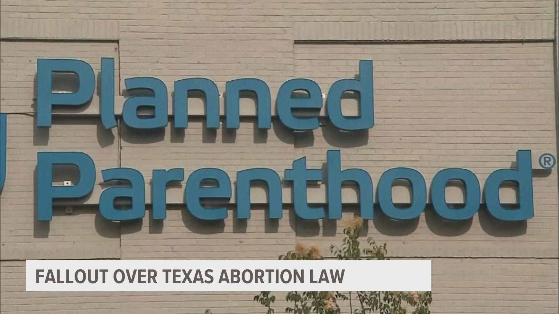 The TRO request is in response to the new Texas law that bans abortions after six weeks.