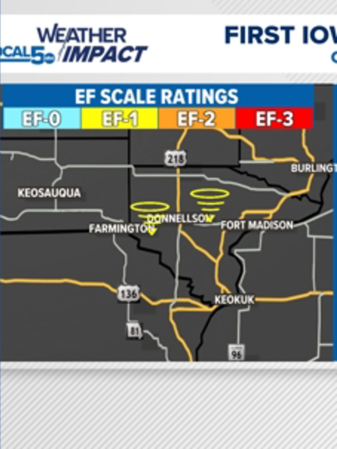First tornadoes of the season confirmed in southeast Iowa | weareiowa.com
