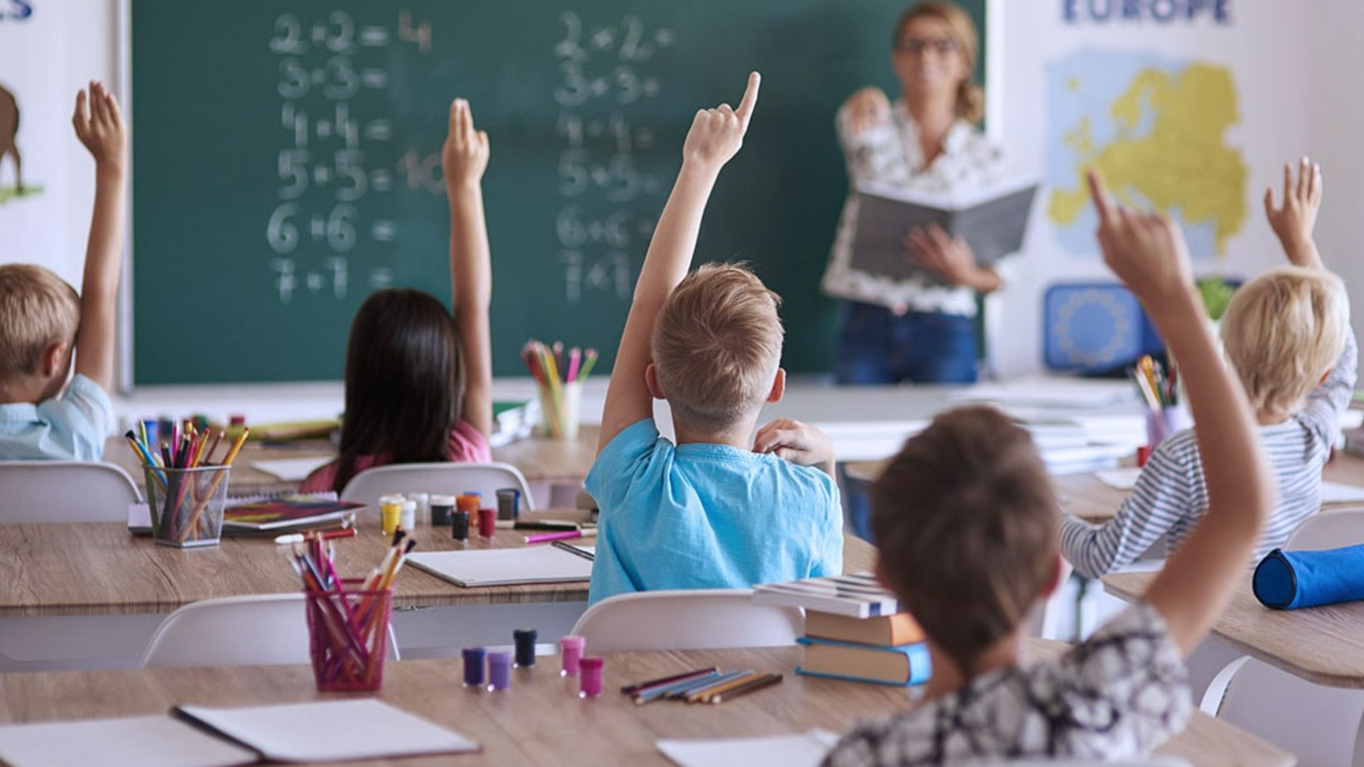55% of teachers said they were planning to leave the profession early due to the COVID-19 pandemic, according to a survey from the National Education Association.