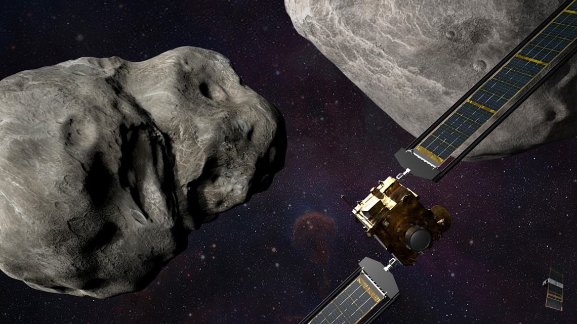NASA spacecraft crashes into asteroid in defense test - Vimarsana News