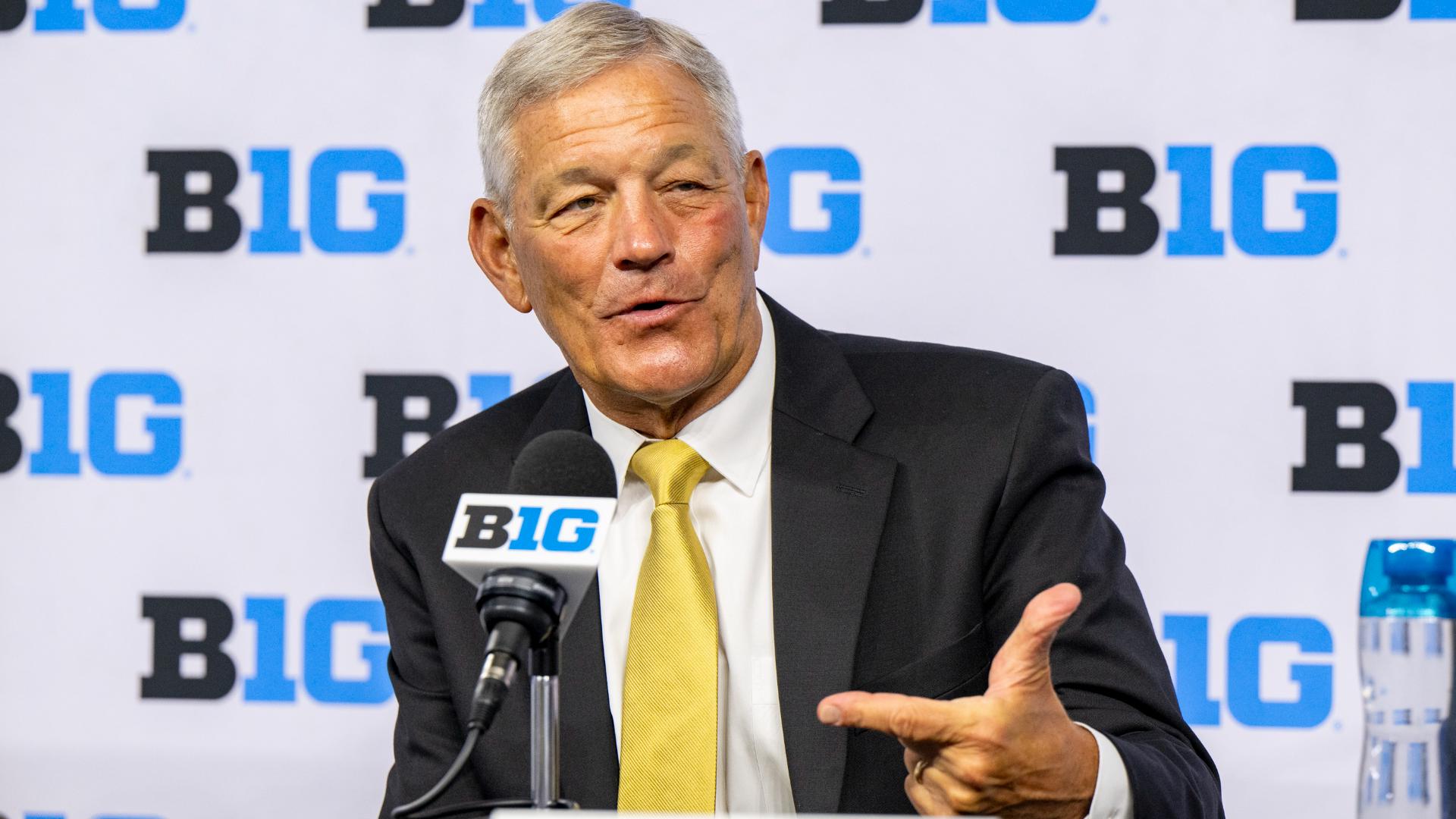 Ferentz was suspended one game due to a recruiting violation in late 2022.