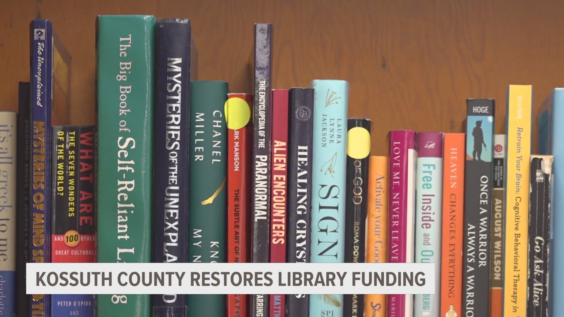 The libraries went without funding for nearly 3 months.