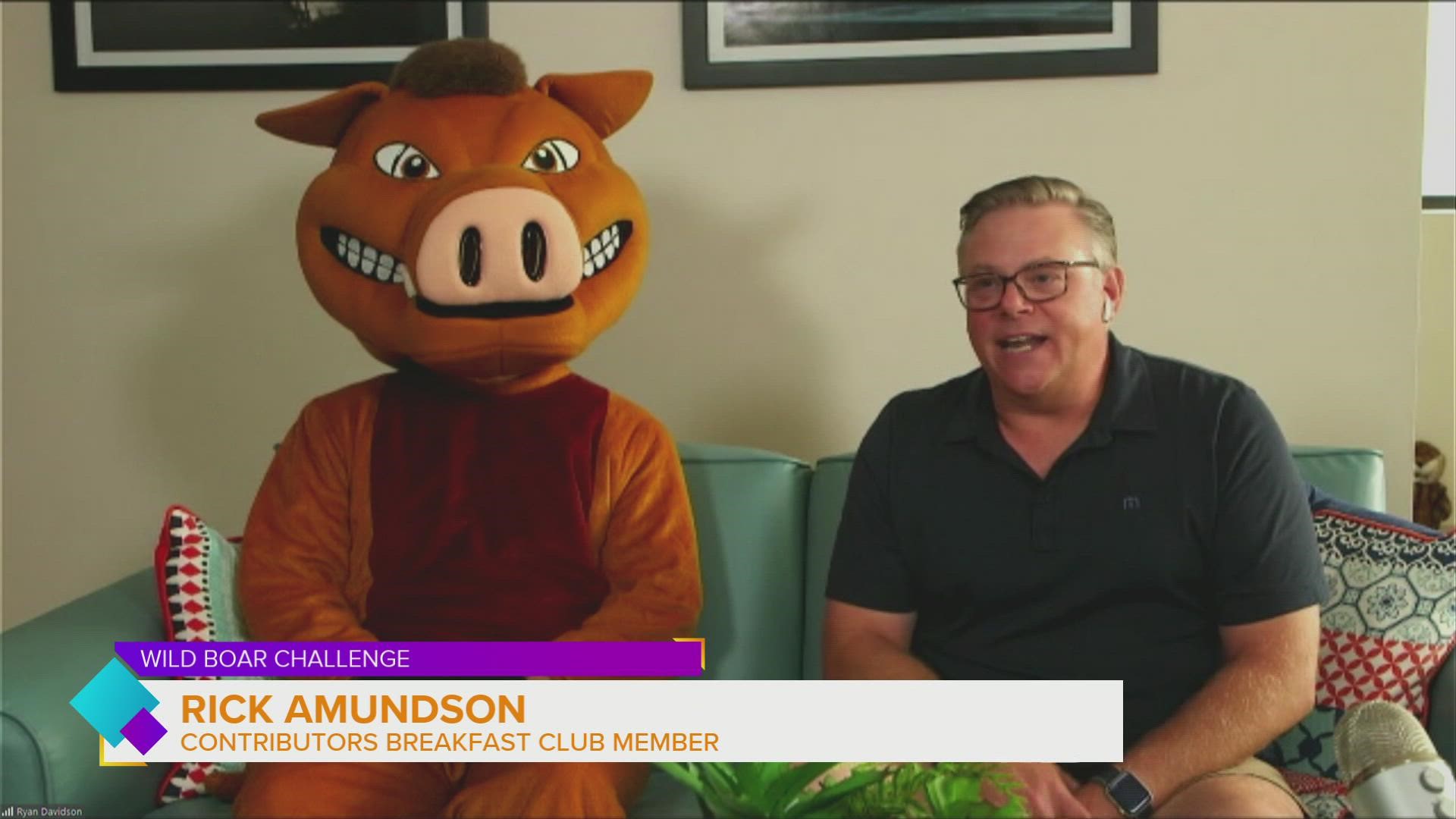 Willy the Wild Boar & Rick Amundson join us to talk about the Wild Boar Challenge Obstacle Course Race to benefit the Wildwood Hills Ranch on August 25, 2021