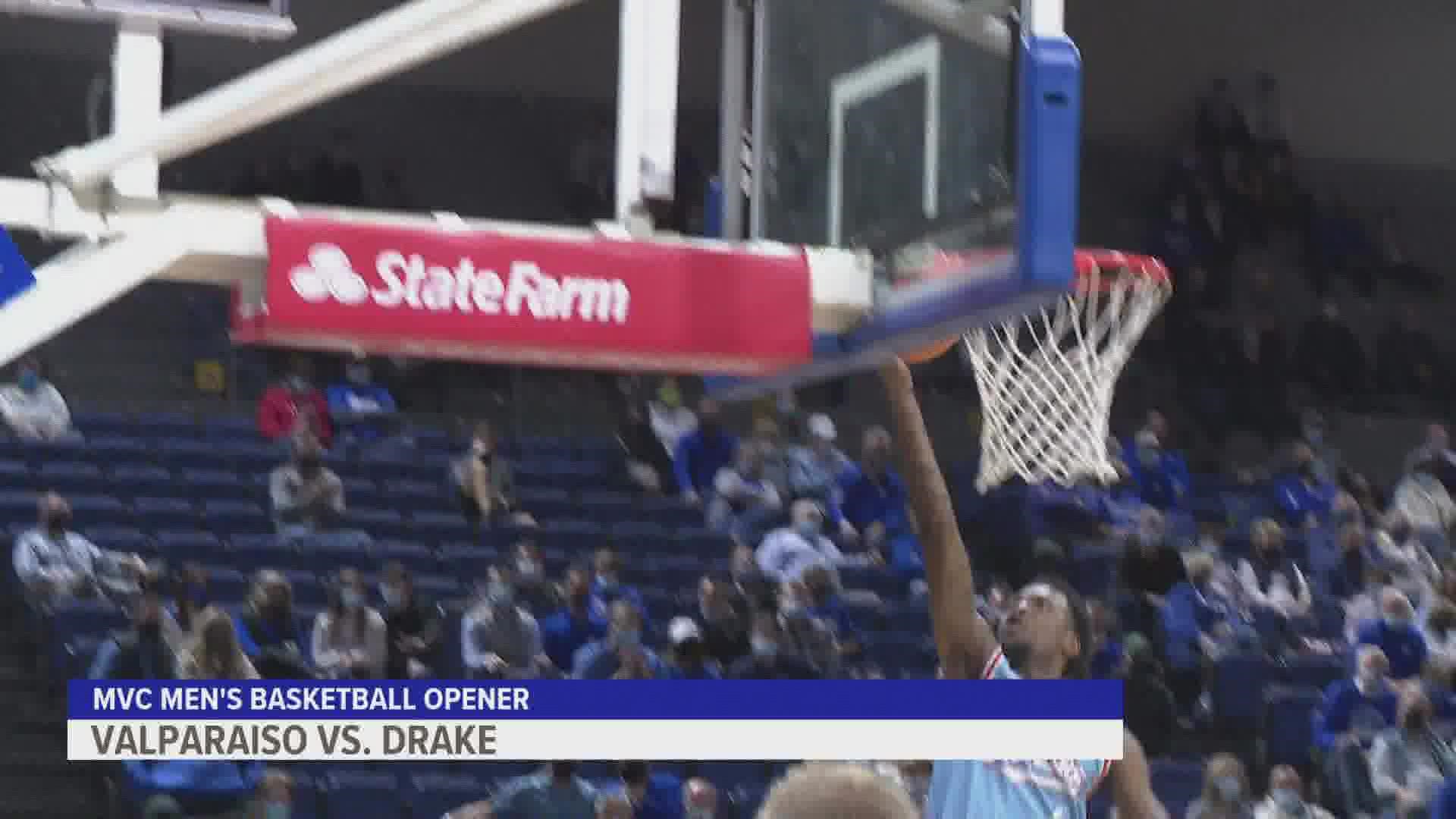 Darnell Brodie had 14 points as Drake topped Valparaiso 73-66. Ben Krikke led Valpo  with 20 points.