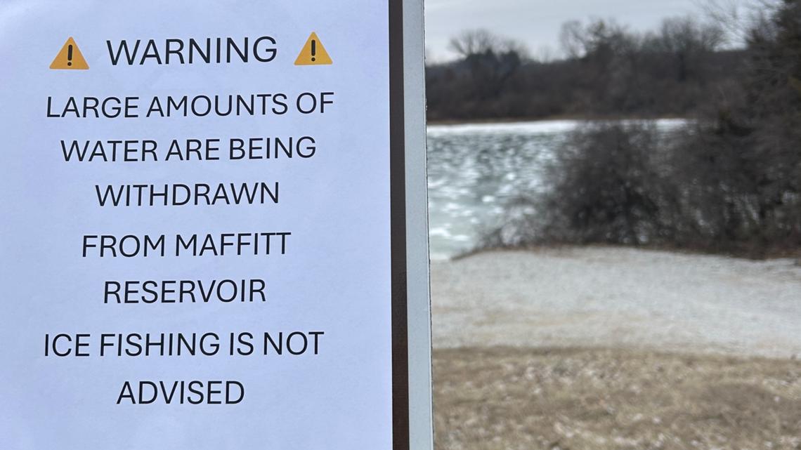 Ice fishing not advised at Maffitt Reservoir, Des Moines Water Works says