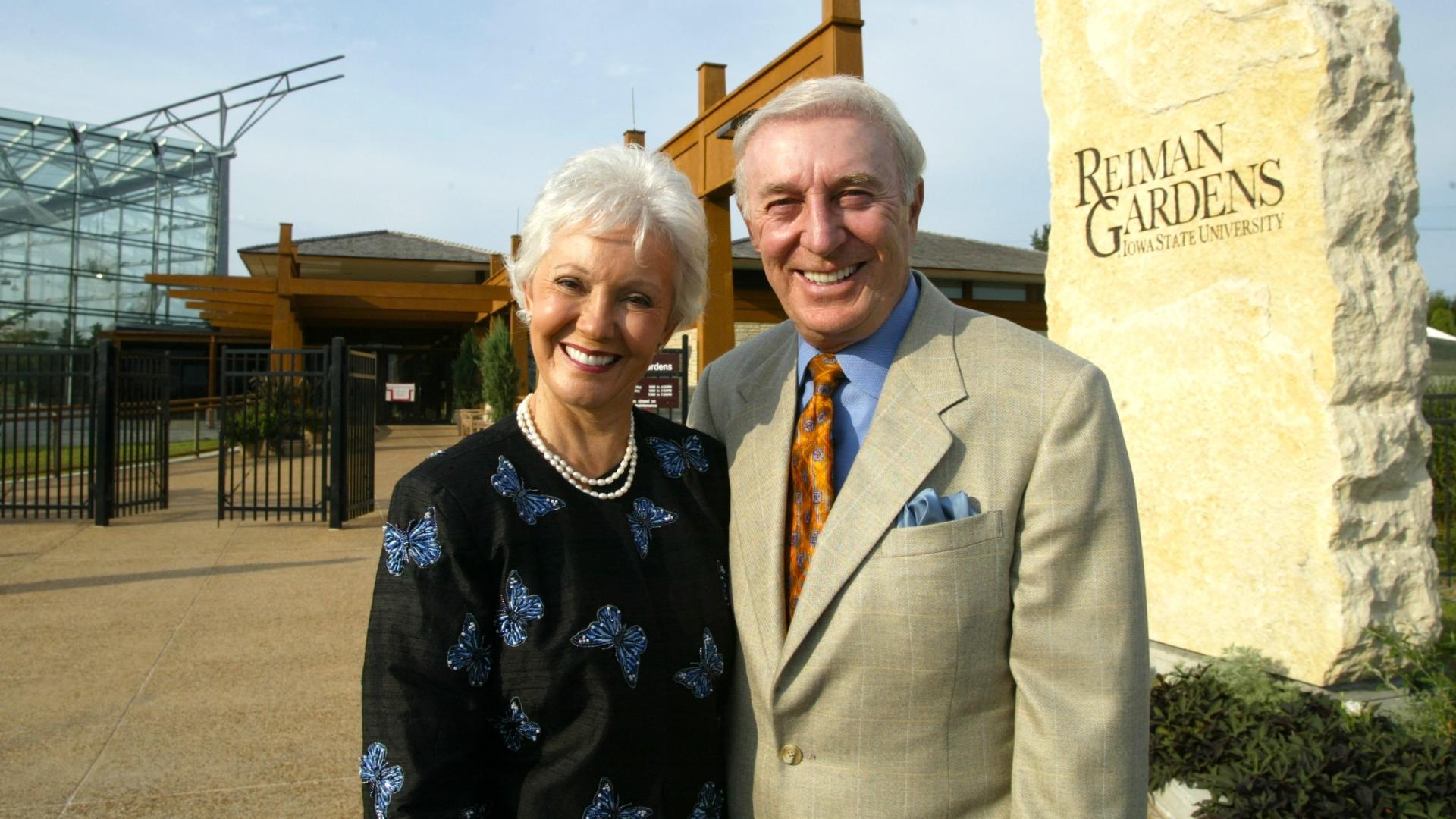 The Reiman Garden is one of many locations that reminds students of who he was.