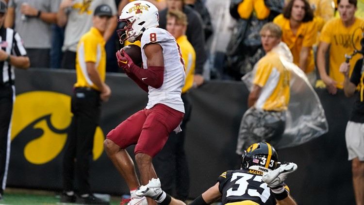 Here are the top 5 plays from from Saturday's Cy-Hawk game