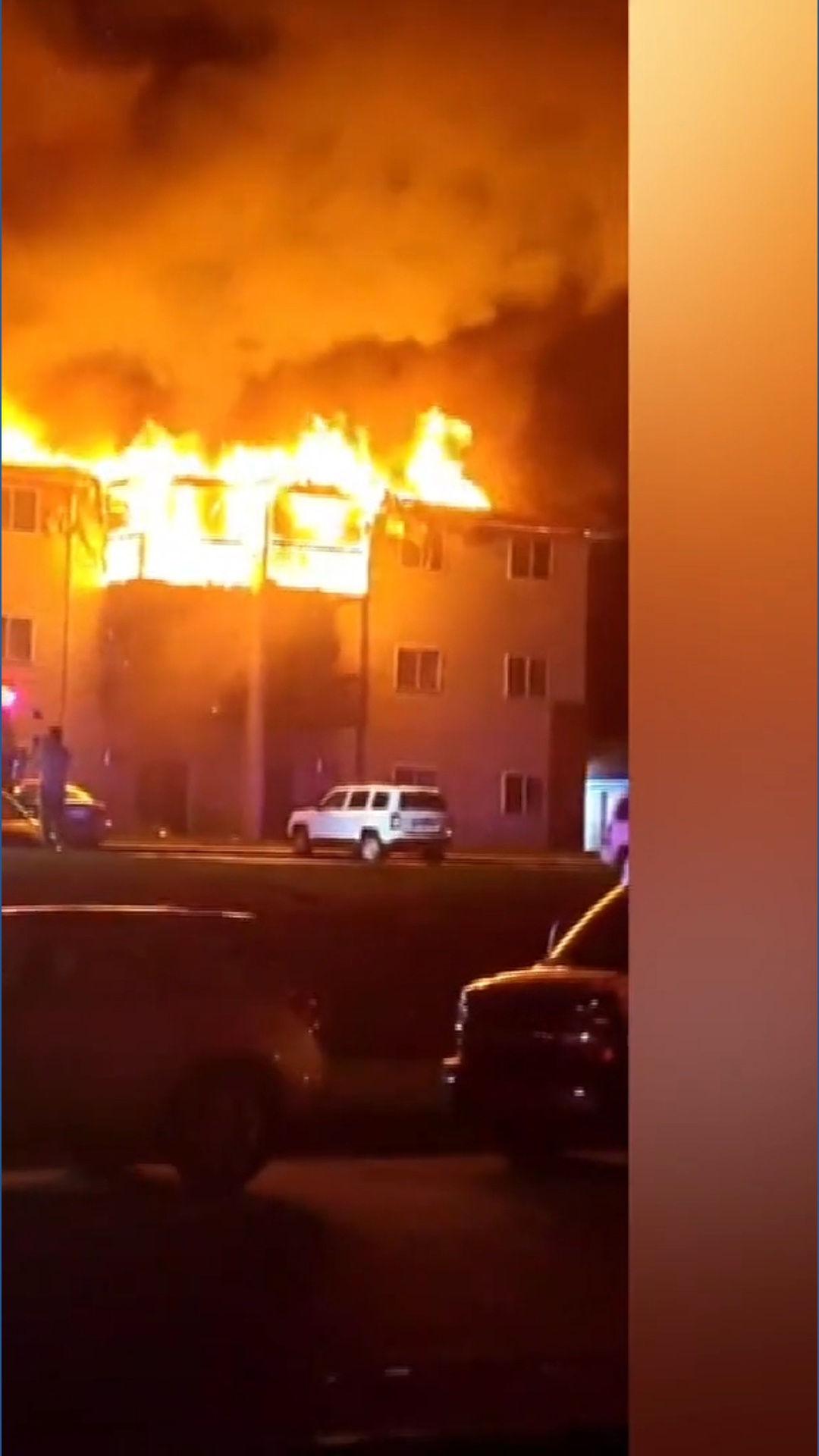 Large fire displaces residents at apartment complex in Norwalk ...