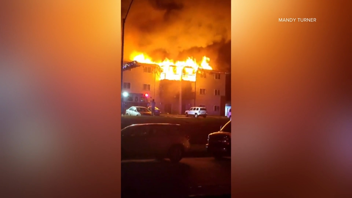 Large fire displaces residents at apartment complex in Norwalk ...