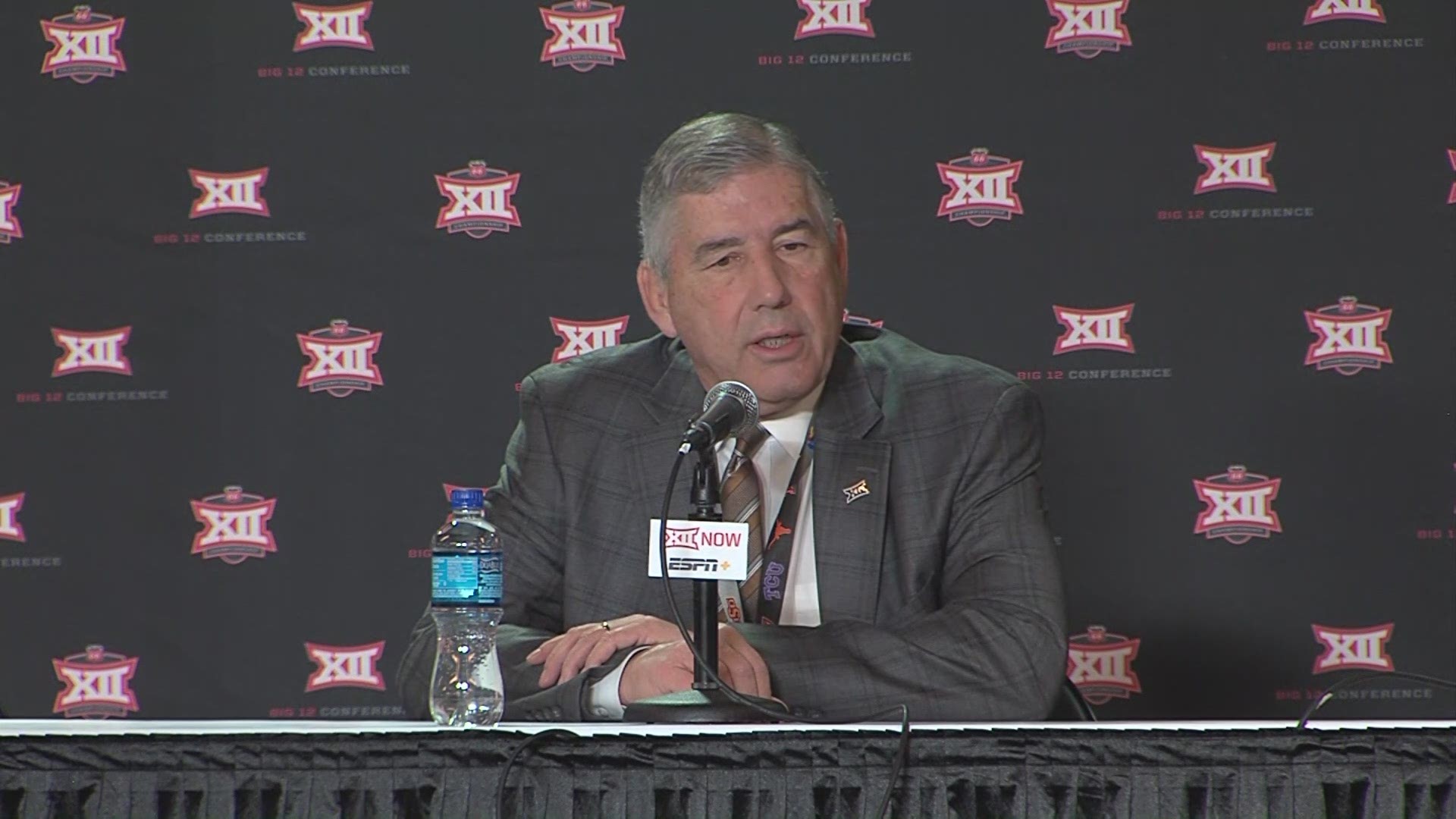 Big 12 Commissioner Bob Bowlsby made the announcement Thursday morning.