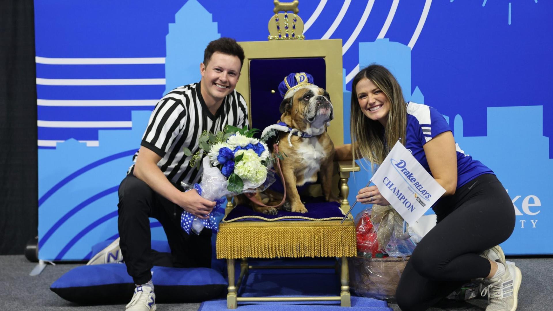 This year's winner was showcased in Drake gear, celebrating one of his owner's ties to the school.
