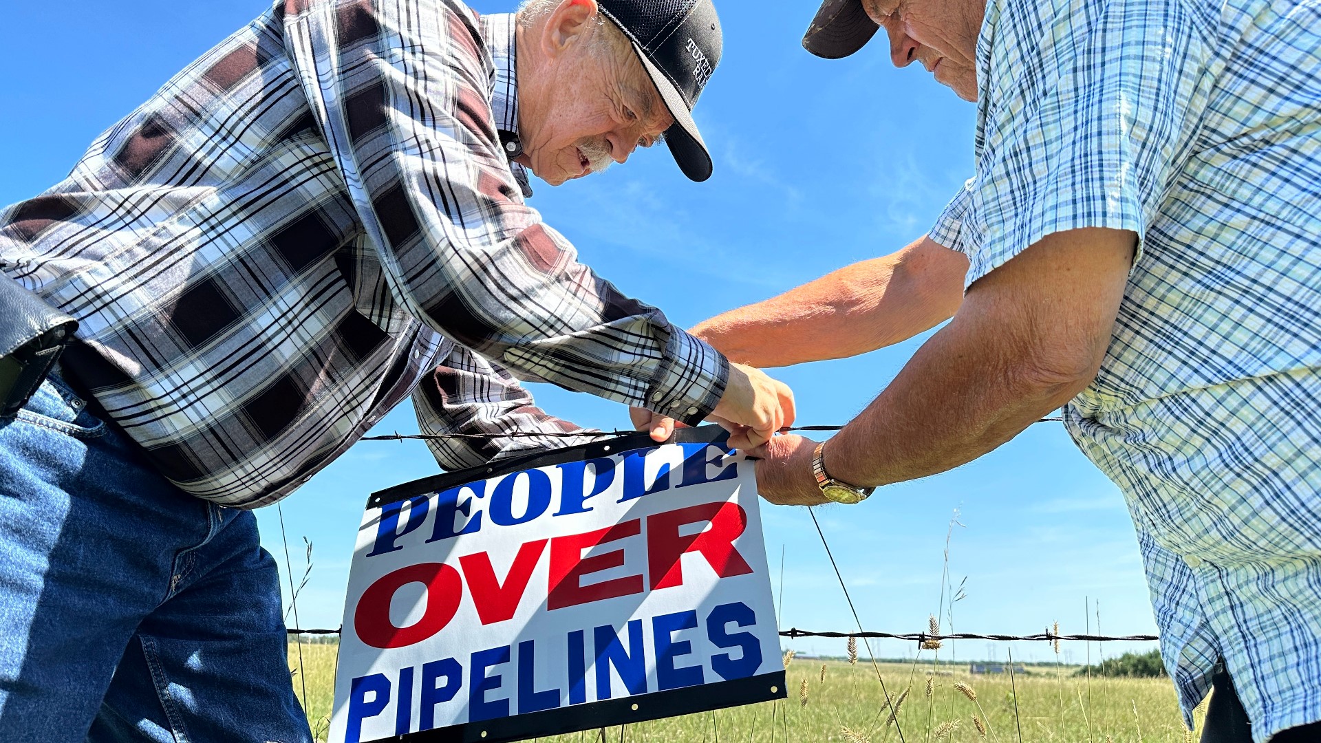 The pipeline system would carry carbon dioxide emissions from dozens of ethanol plants in five states to central North Dakota for permanent storage deep underground.