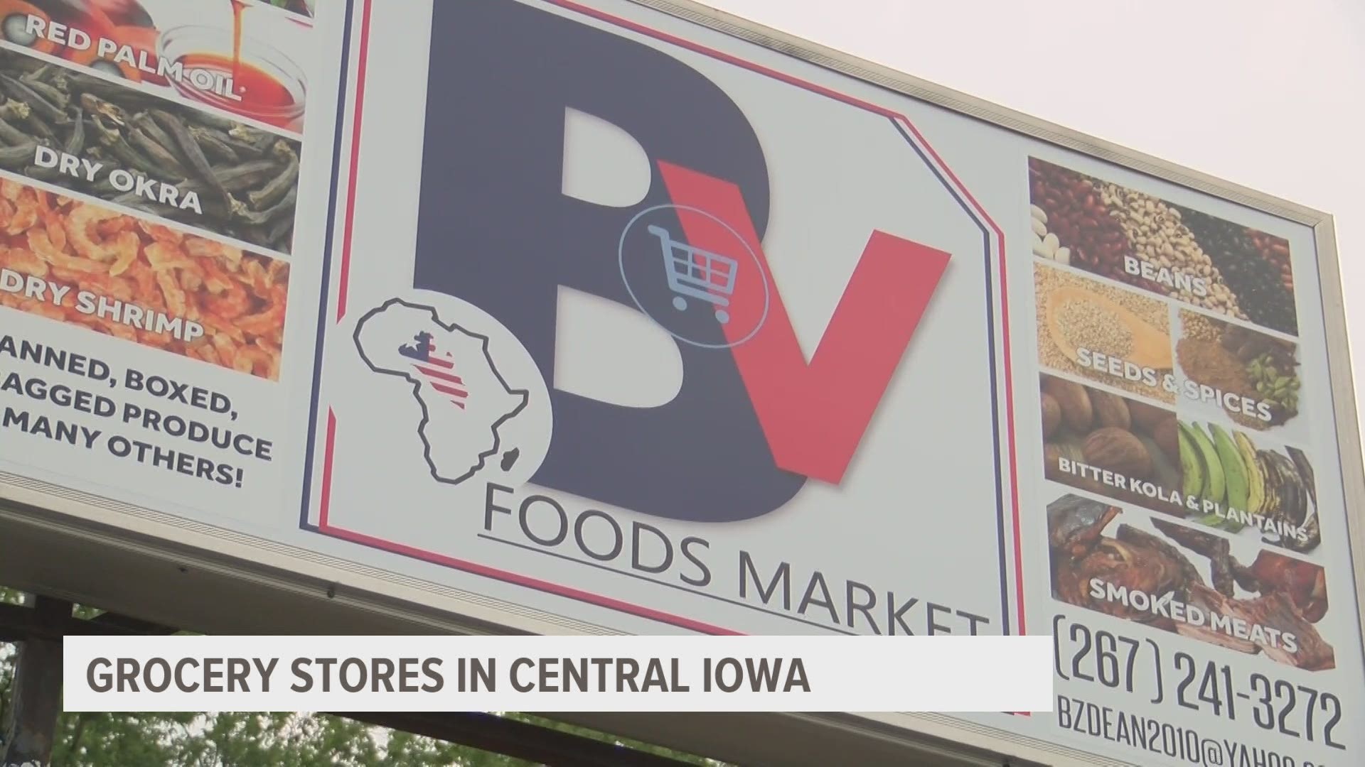 "That's my way of connecting": B and V African Food Market owner Benjamin Dean explains what his store brings to Des Moines.