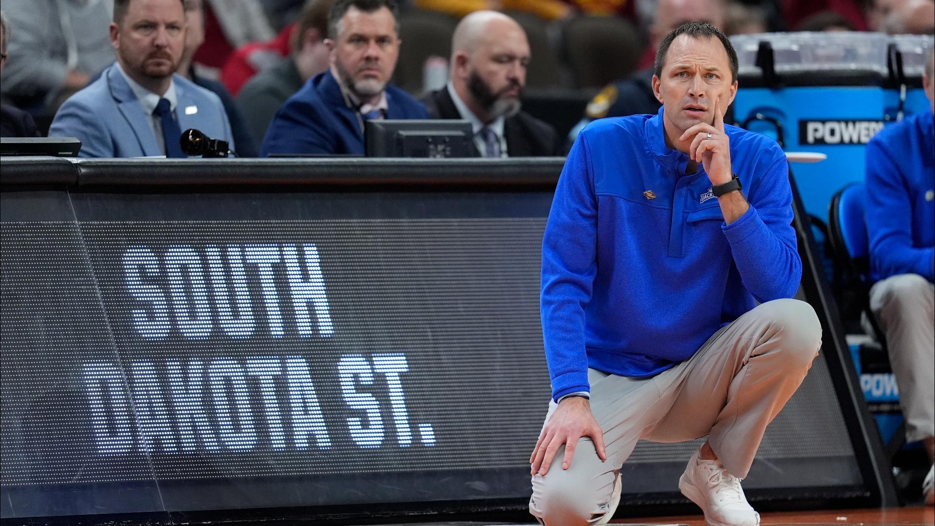 "My family and I are elated to join Drake Nation," Henderson, formerly the head coach of the South Dakota State Jackrabbits, said.