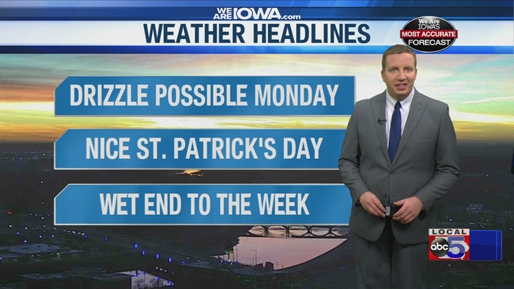 Several rain chances expected in the upcoming week