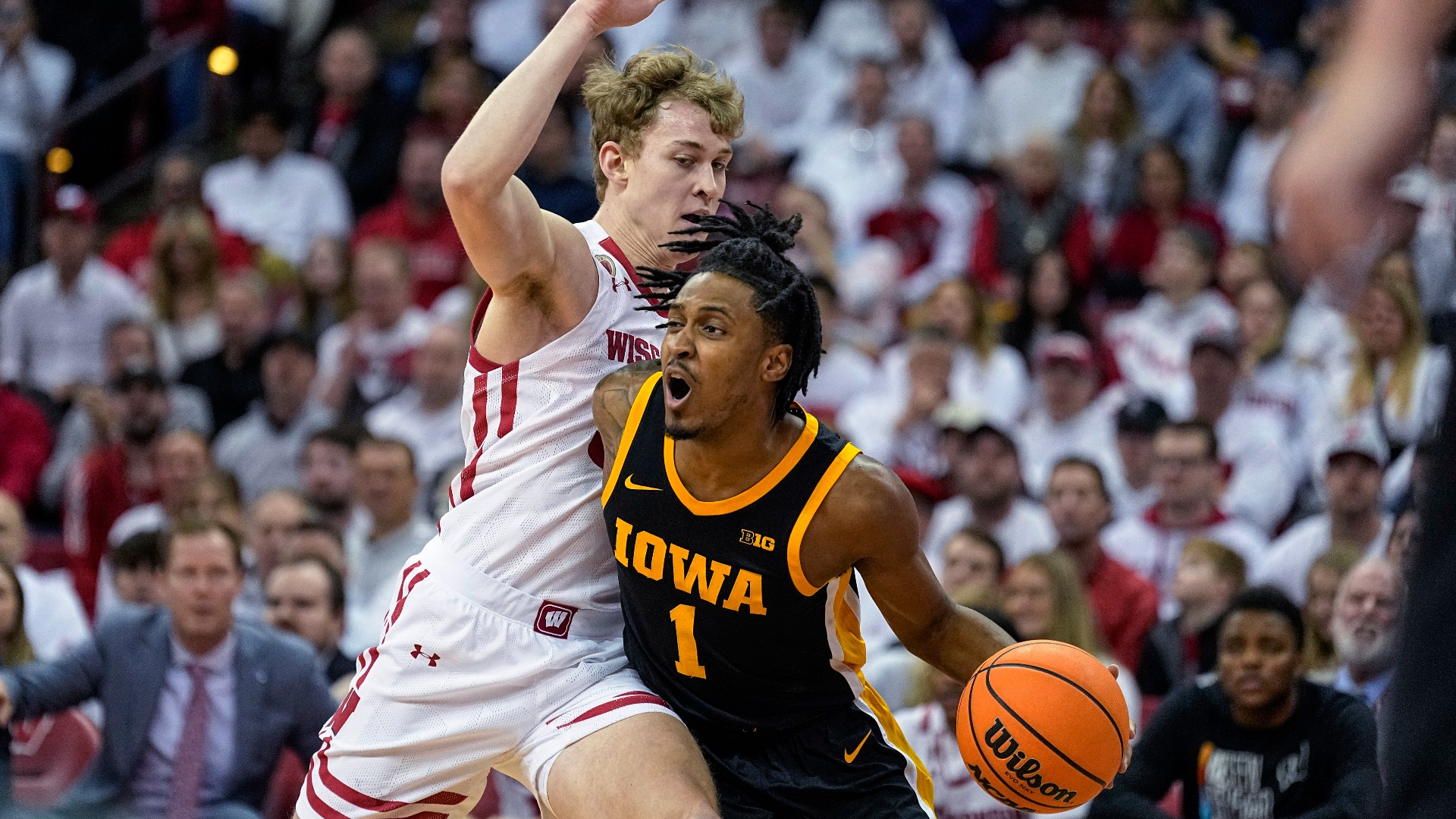 Iowa, Wisconsin Men's Basketball Game, Final Score | Weareiowa.com