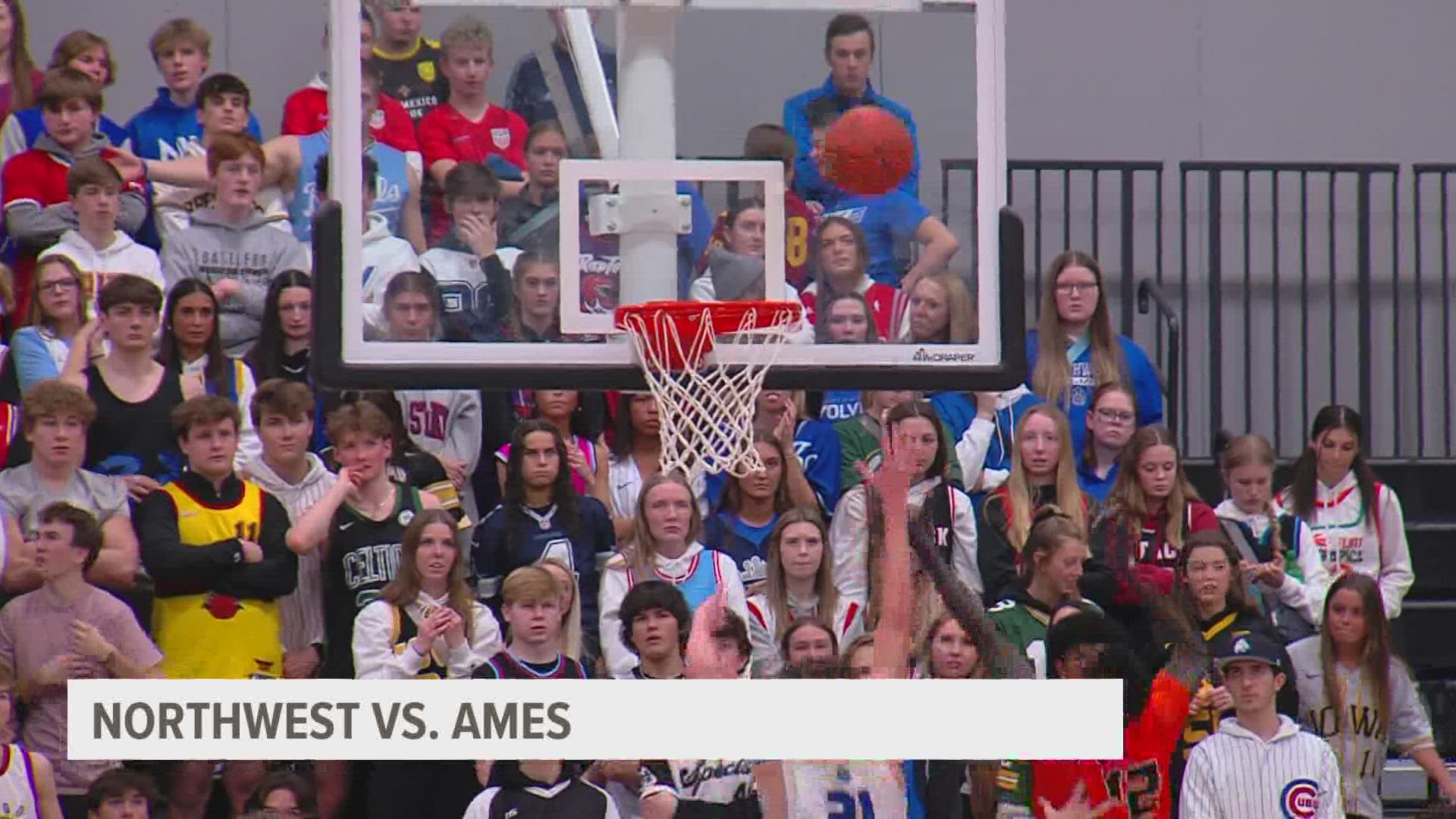 Waukee Northwest powers past Ames in double overtime | weareiowa.com