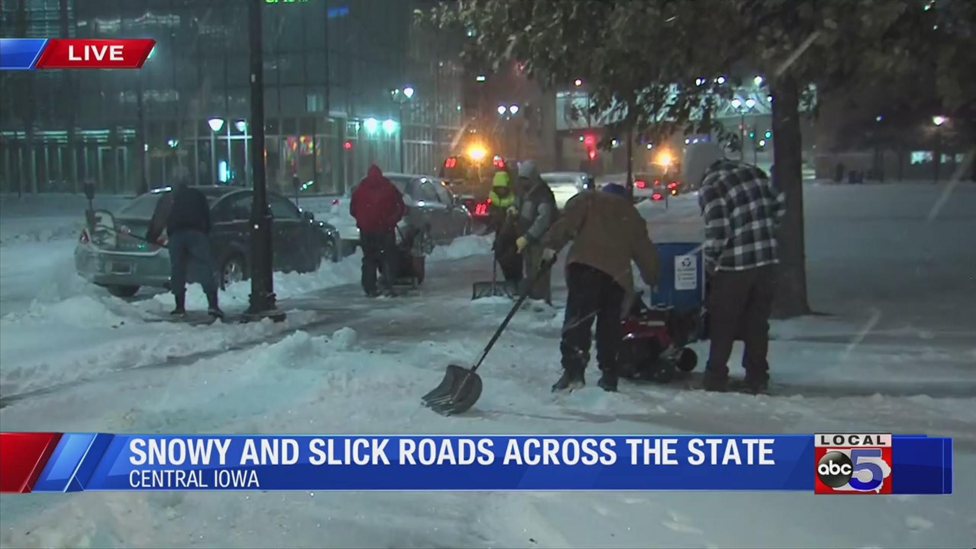 Central Iowa hit with Veterans Day record snow totals | weareiowa.com