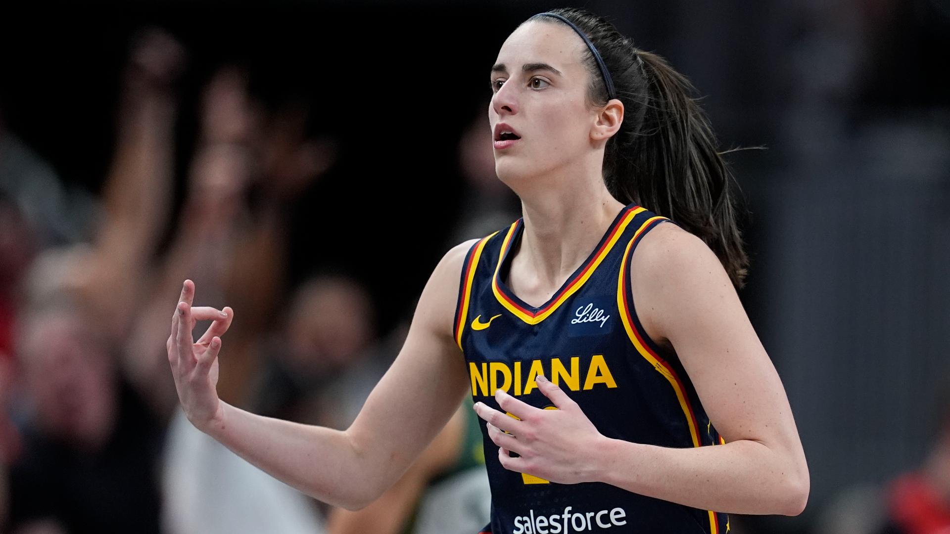 Caitlin Clark adjusting to WNBA play with Indiana Fever | weareiowa.com