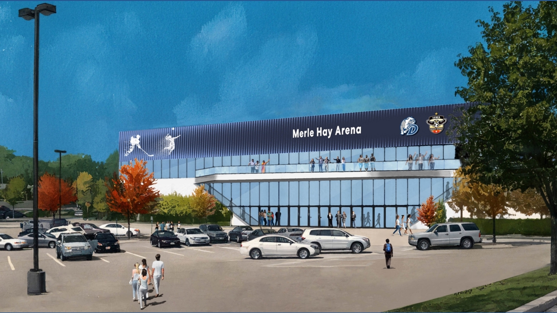 Iowa Economic Development Authority approves plan to build new standalone arena at Merle Hay Mall