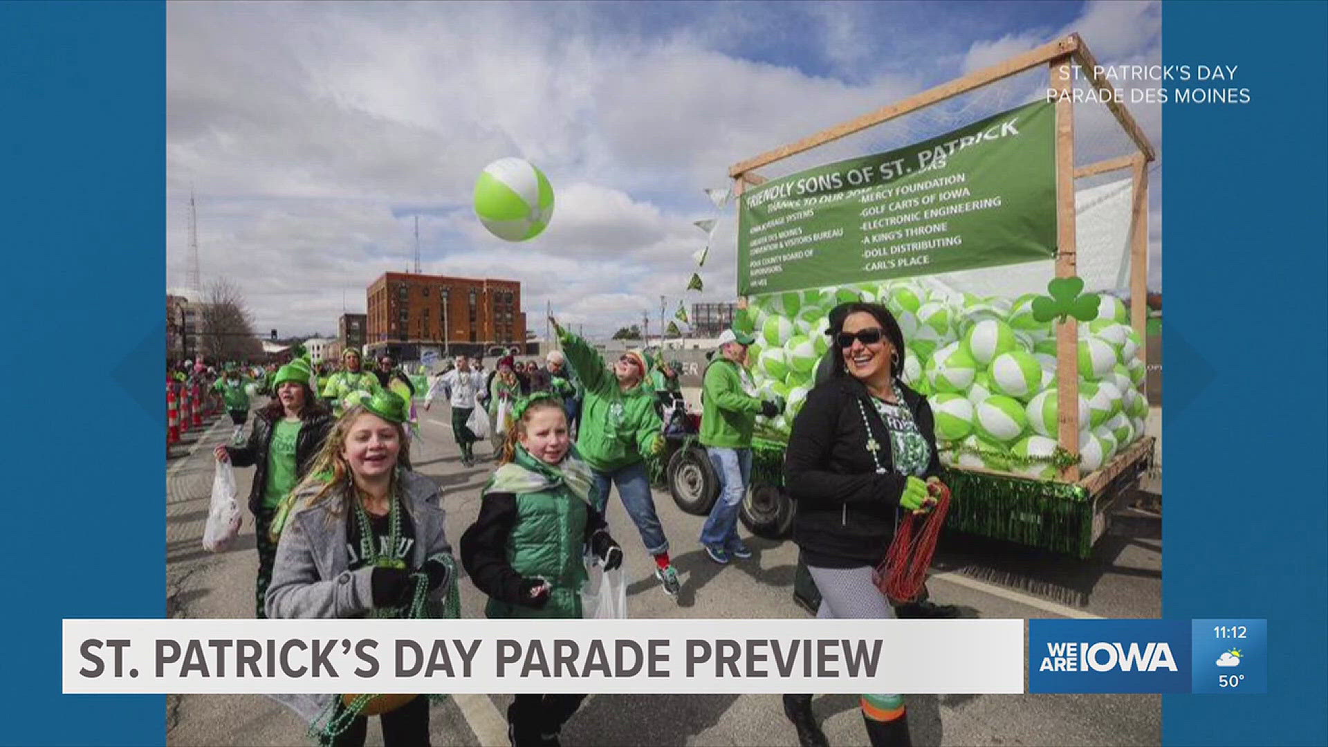 des moines st patty day parade route