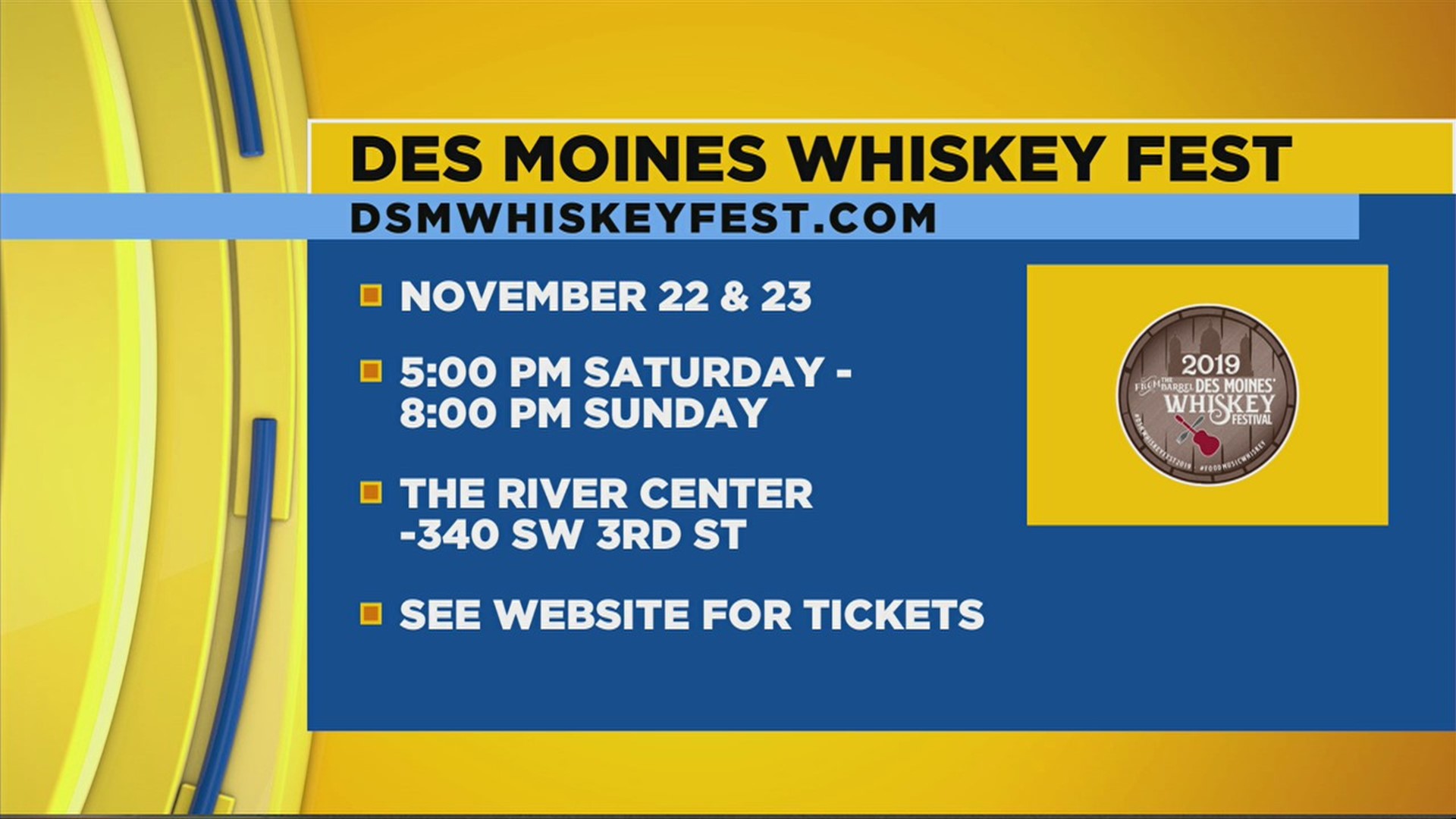 Des Moines Whiskey Fest 2019