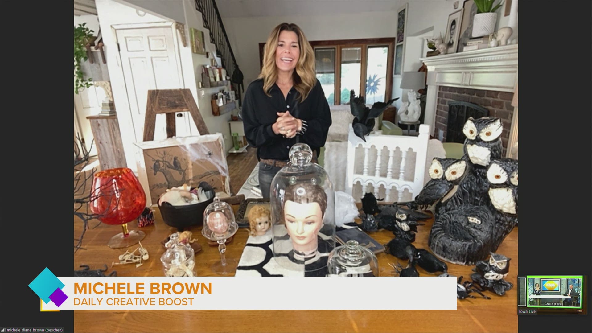 See Michele's spooky décor ideas from this morning on 'Iowa Live'