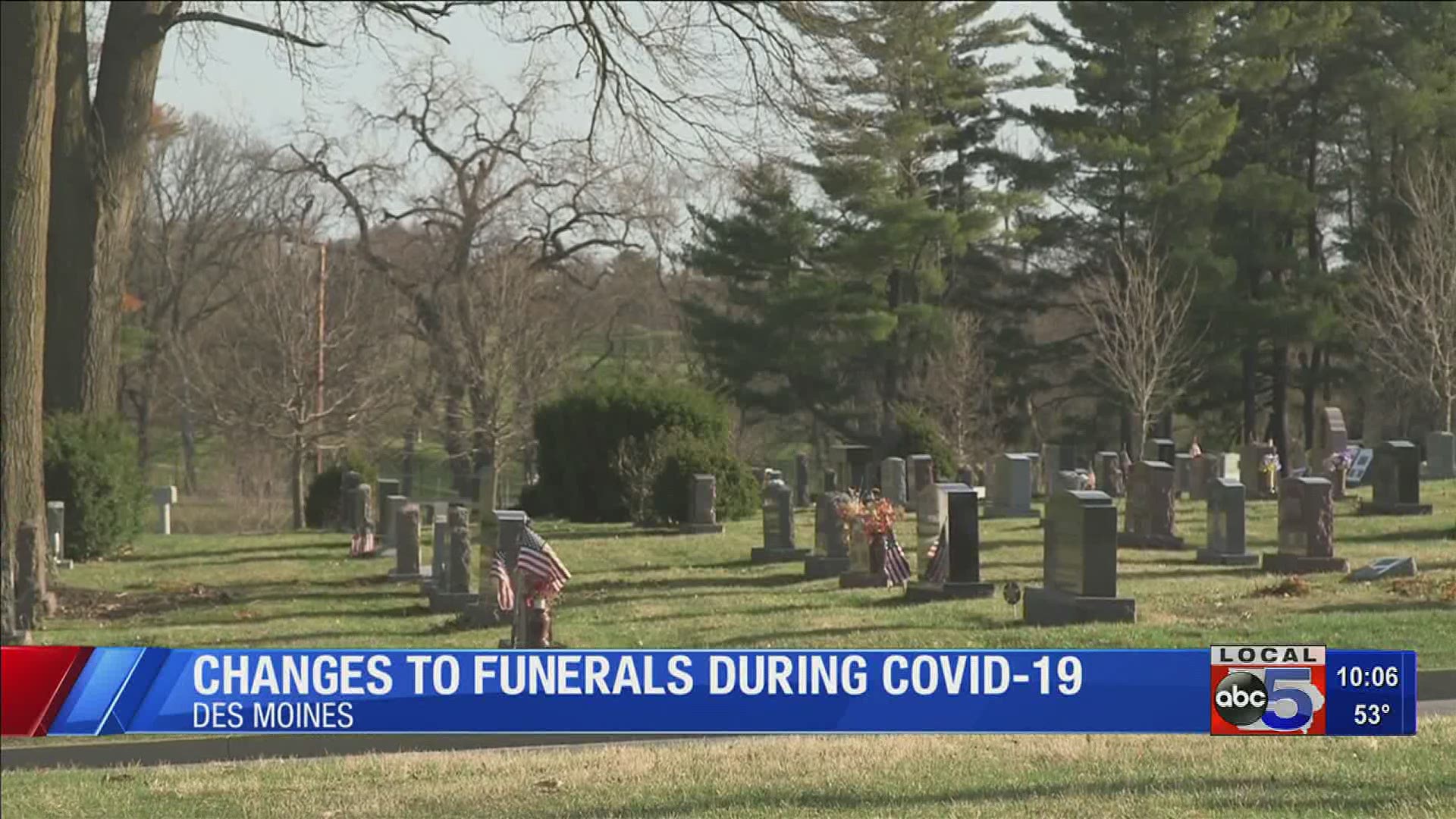 Backlog of postponed funerals, difficulty grieving  during COVID-19