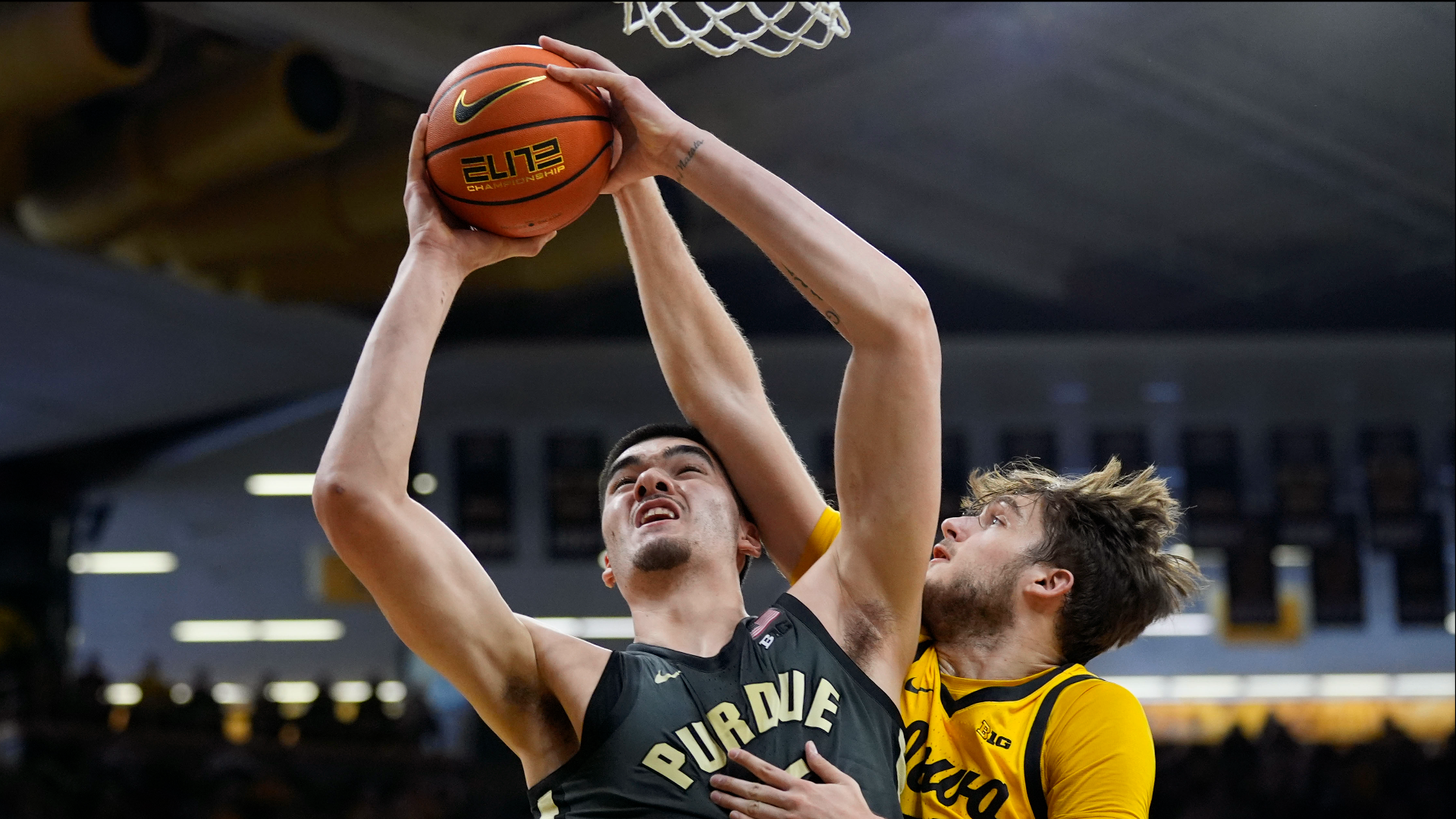 The Hawkeyes came in having won three consecutive games and six of their last seven, but their inability to get rebounds proved costly.