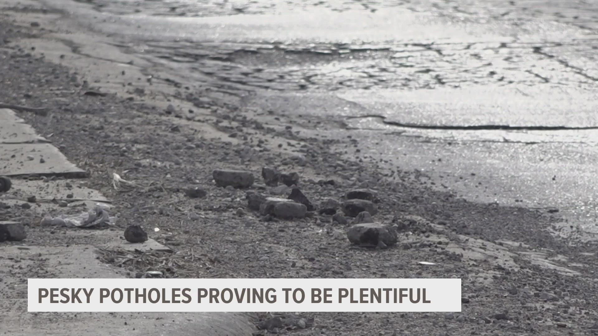 According to Jonathan Gano, director of Des Moines Public Works, last winter was "mild" in terms of pothole prevalence, with this winter getting back into gear.