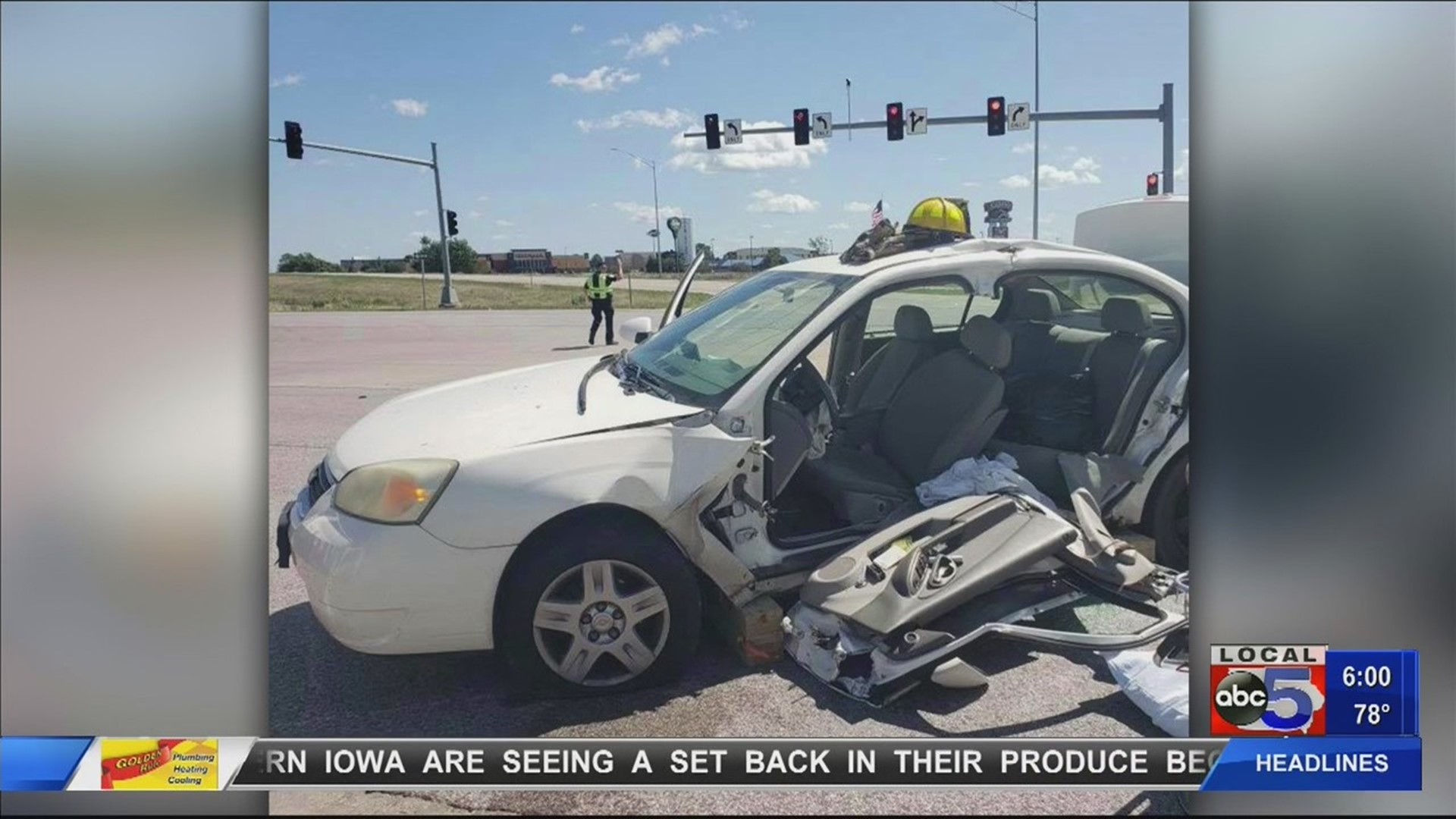 Altoona FD uses jaws of life to rescue woman from car accident